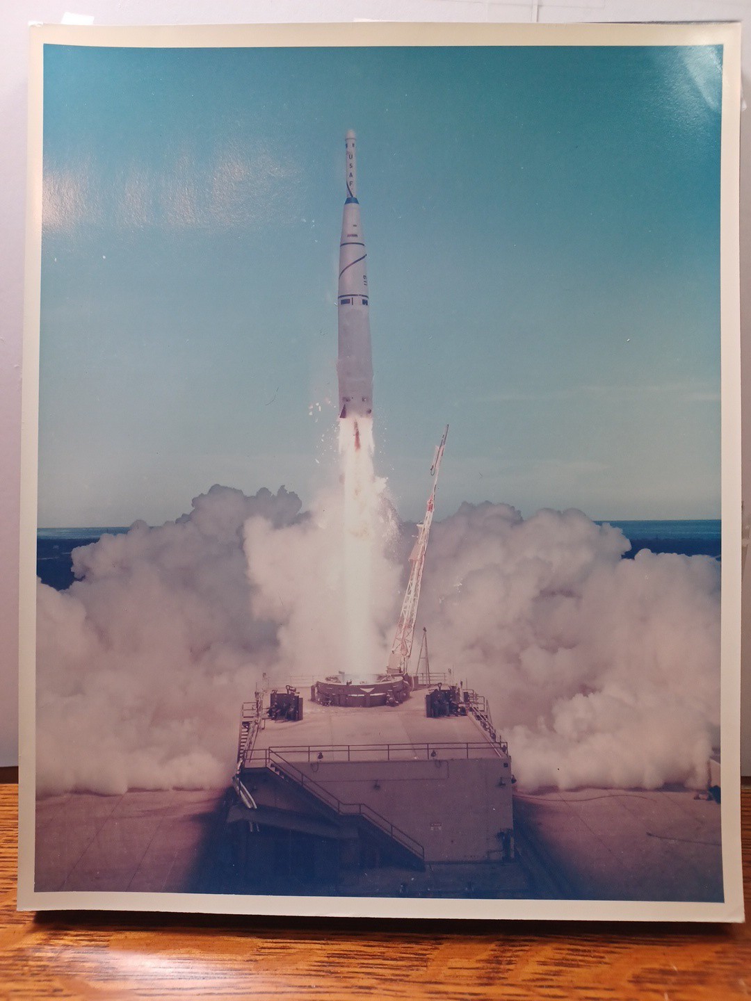 ORG Douglas Aircraft NASA Color Photo # 291 Thor-Able Rocket Launch RRP 821 ORG Douglas Aircraft NASA Color Photo # 291 Thor-Able Rocket Launch RRP 821