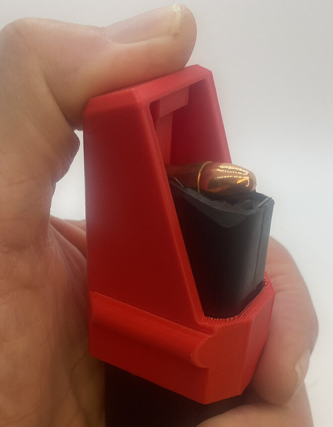 2-PackGlock 17 19 26 34 22 23 27 35 Magazine Loader Speedloader, RED