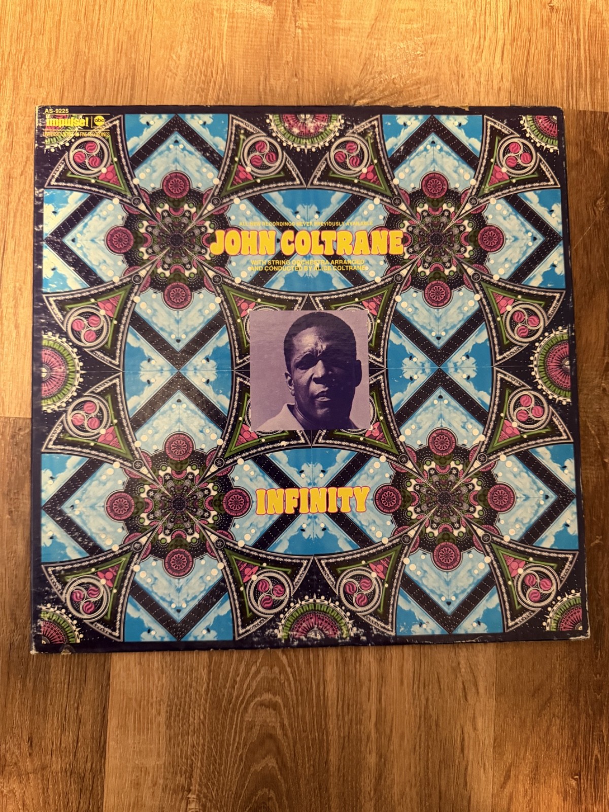 John Coltrane Infinity 1972 Vinyl LP First Pressing Impulse AS-9225 Stereo Gate