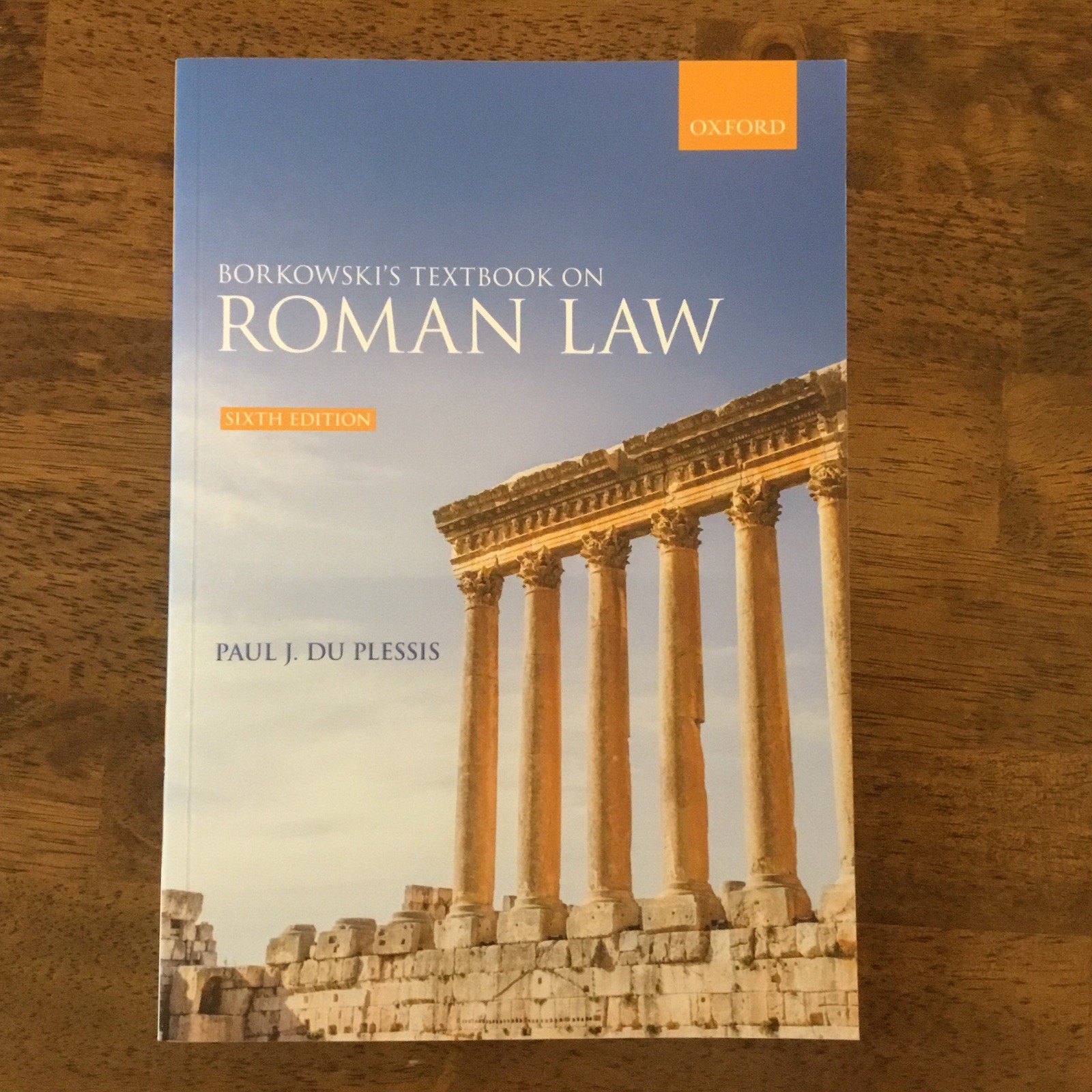 Borkowski's Textbook on Roman Law by Paul J. du Plessis (2020, Trade Paperback)