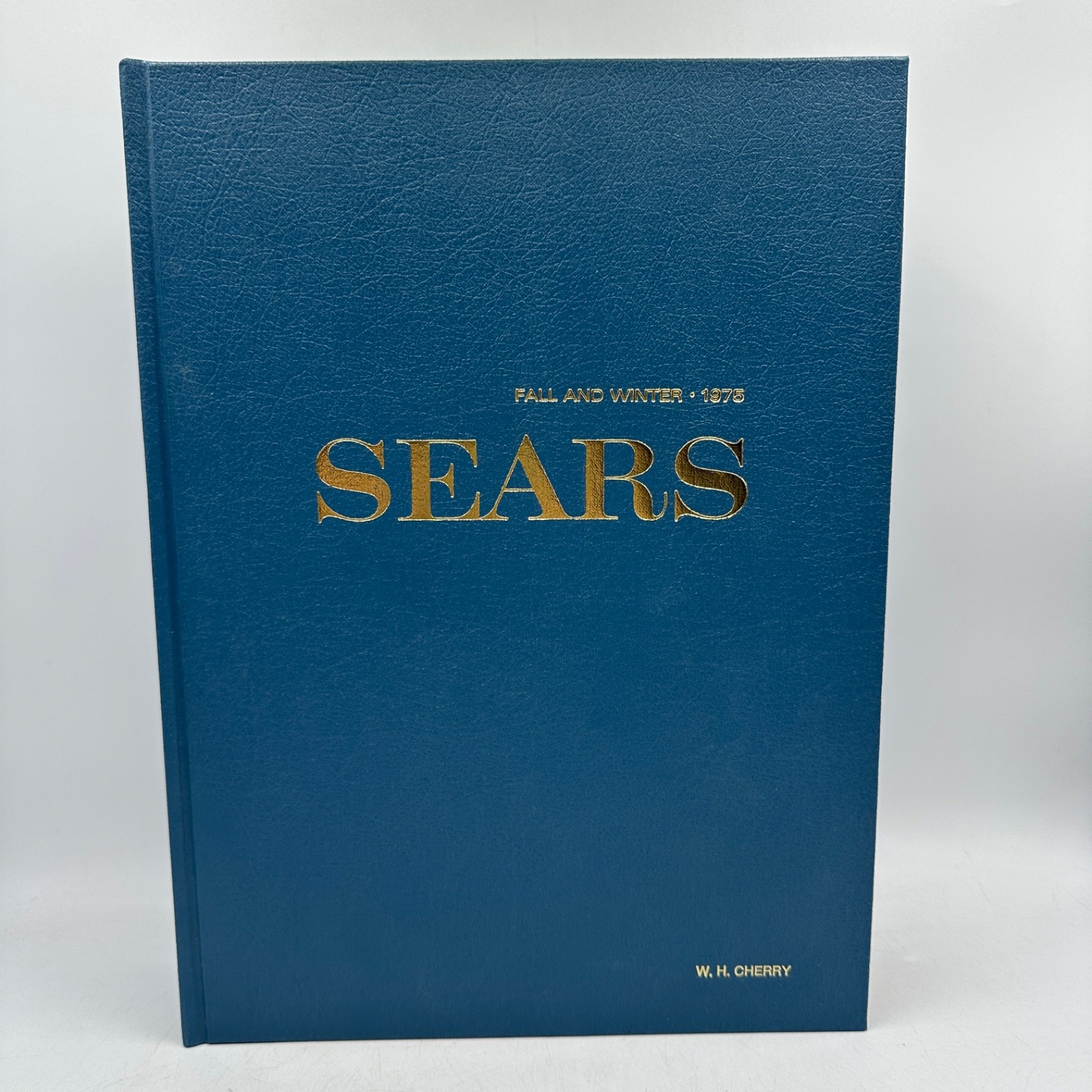 Rare 1975 Sears Fall Winter Catalog Employee Hardback Copy Pg 602 Retro Vintage