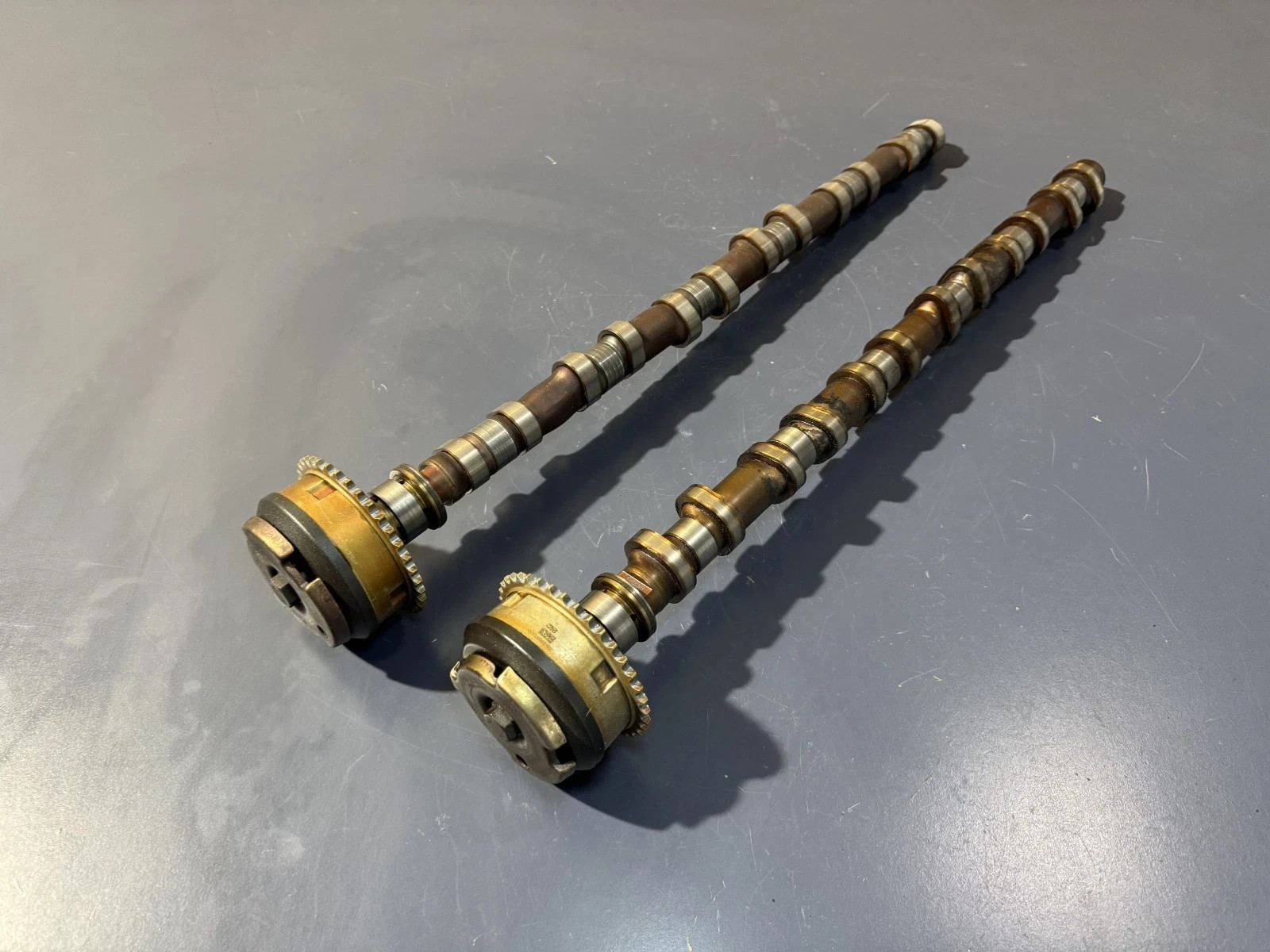 14-18 BMW X5 F15 3.0 GAS Engine Camshaft Trigger Ring Set of Two OEM
