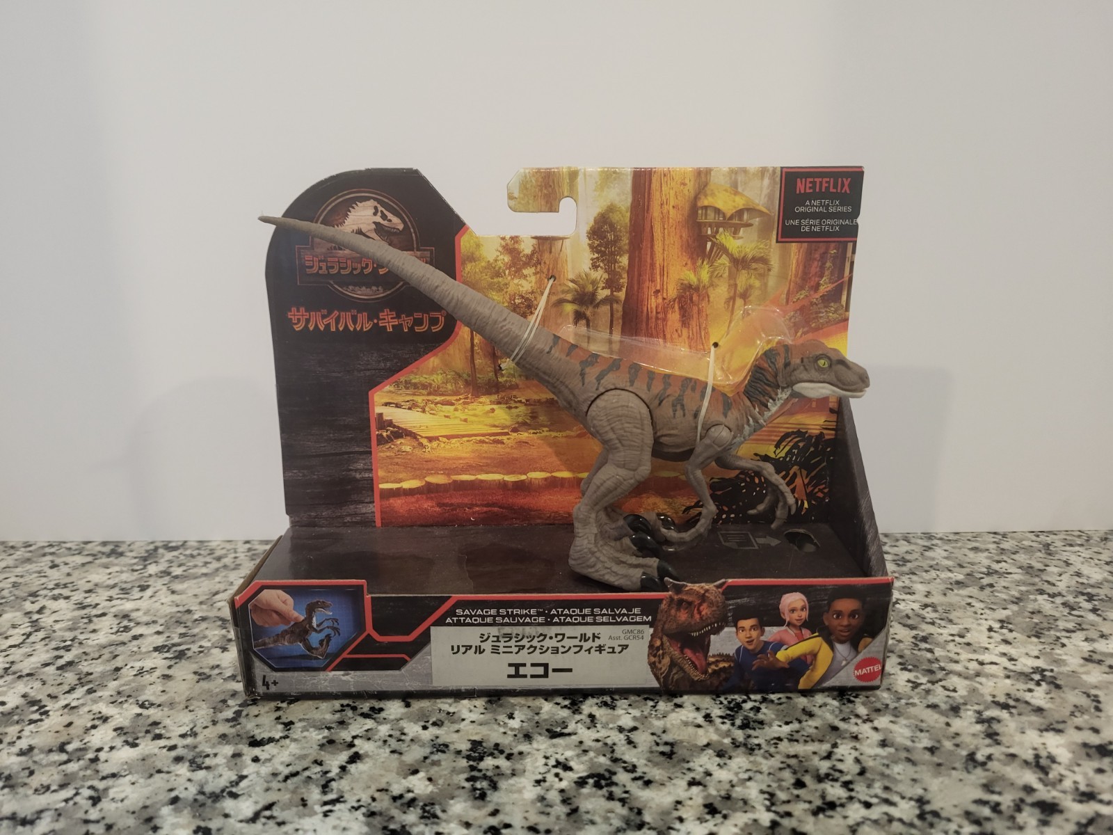 Velociraptor Echo Camp Cretaceous Savage Strike JURASSIC WORLD Mattel JAPAN EXCL