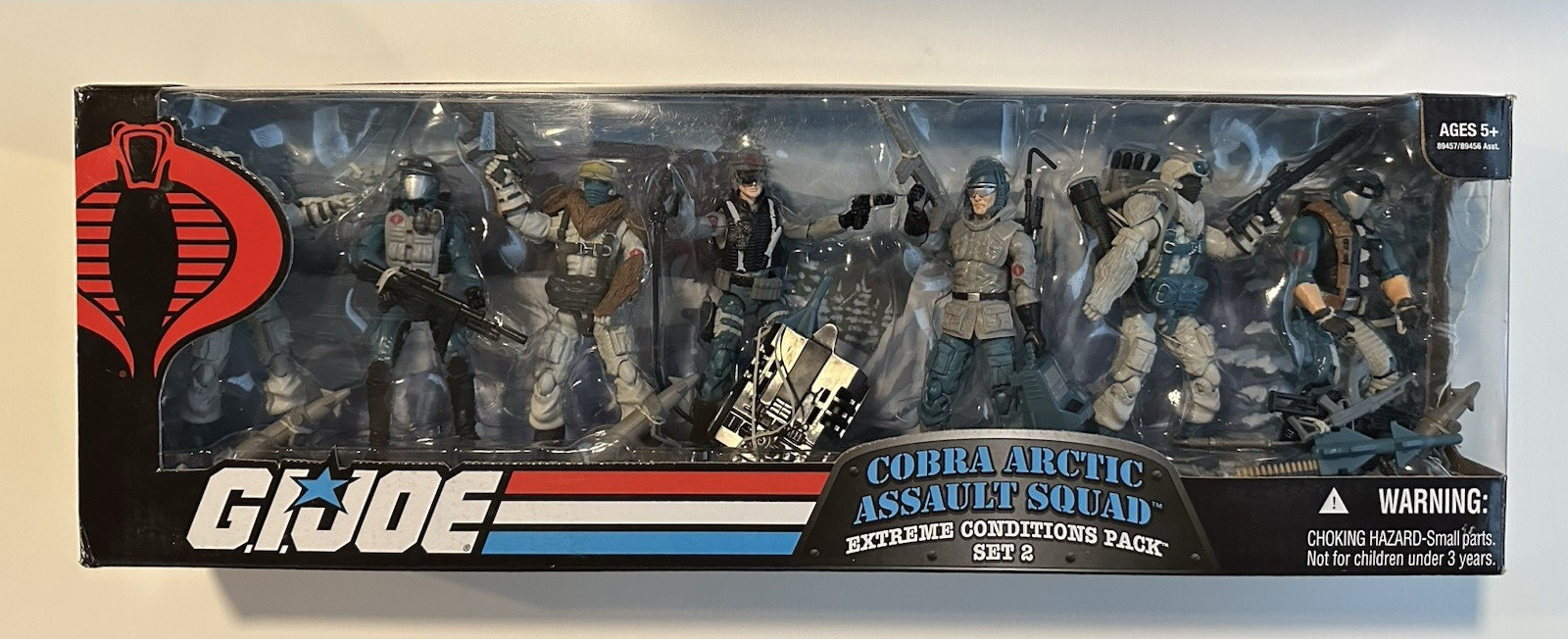 2008 GI Joe Cobra Arctic Assault Squad Extreme Conditions Pack Set 2 NEW SEALED