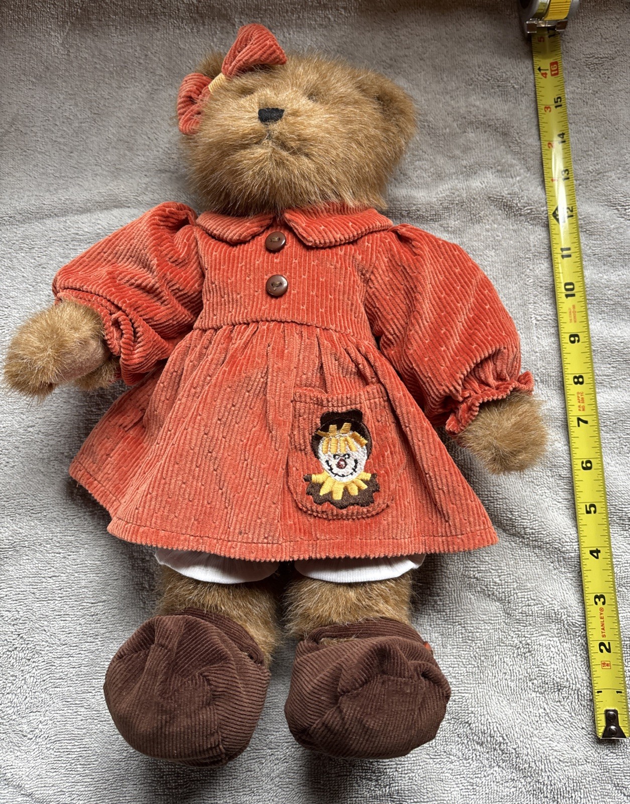 Vintage Retired Boyd’s Bear Ginger Plush 15 Inches Tall VG Condition No Tags Vintage Retired Boyd’s Bear Ginger Plush 15 Inches Tall VG Condition No Tags