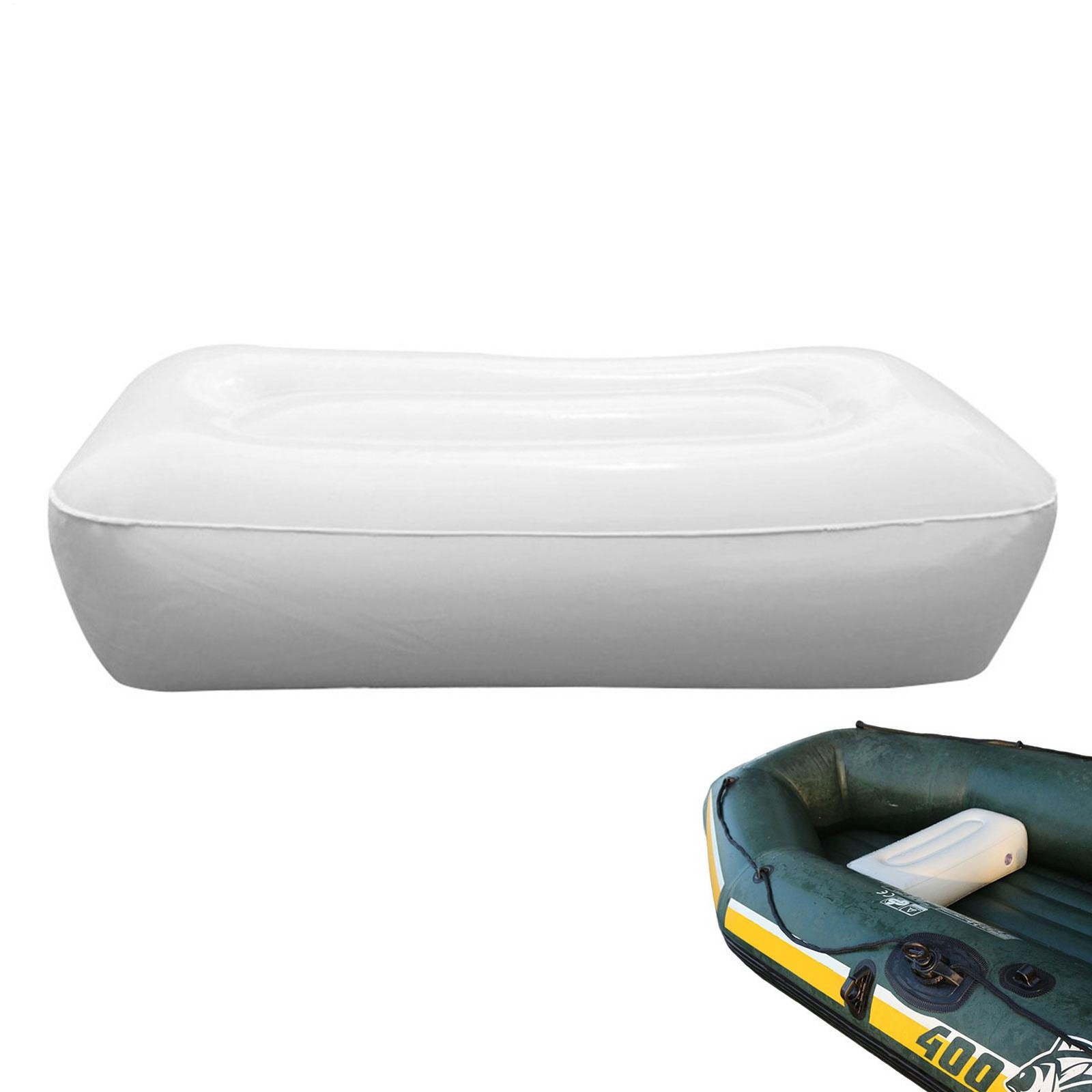 Inflatable Boat Seat Cushion PVC Inflatable Moisture-proof Pad For Outdoor Fish