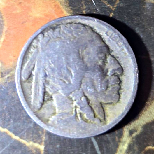 1916 Buffalo Nickel 5C Philadelphia Business Strike 75% Copper 25% Nickel KM#134