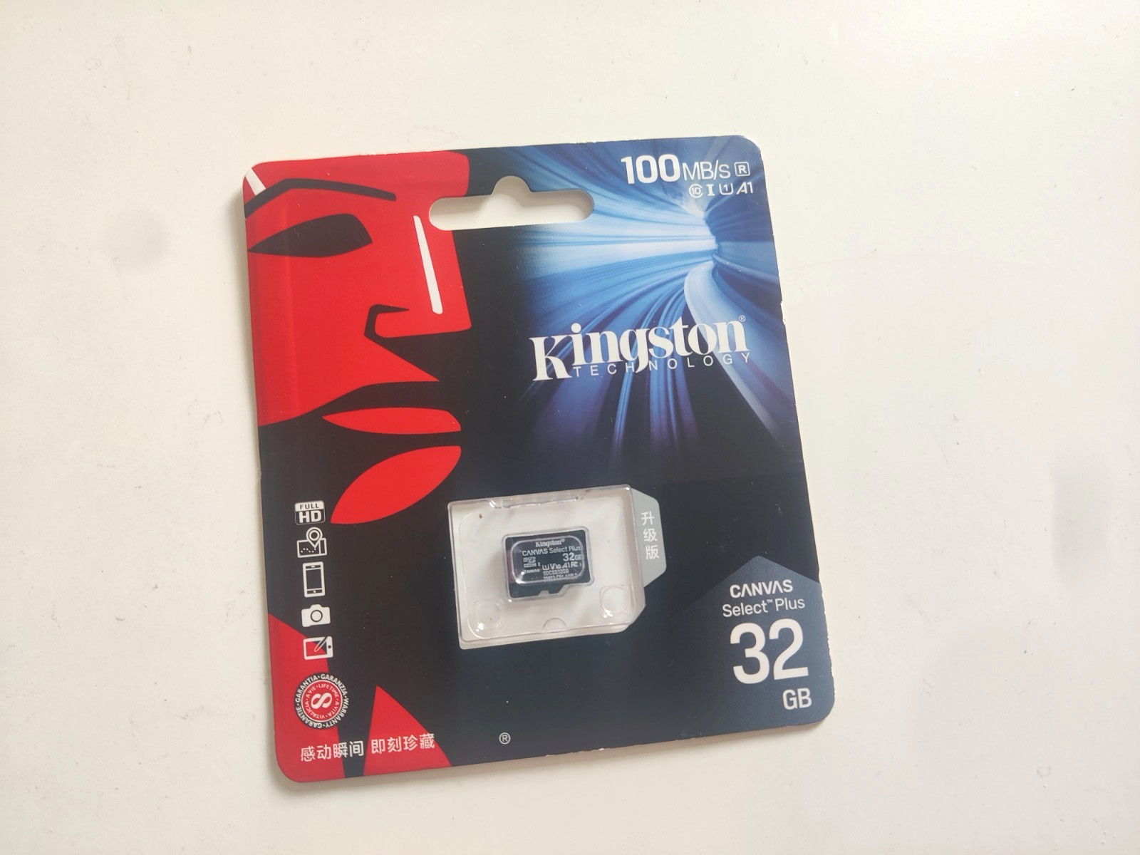 Kingston Canvas Select Plus 32GB MicroSD Card SDCS2/32GB 100MB/s New Sealed