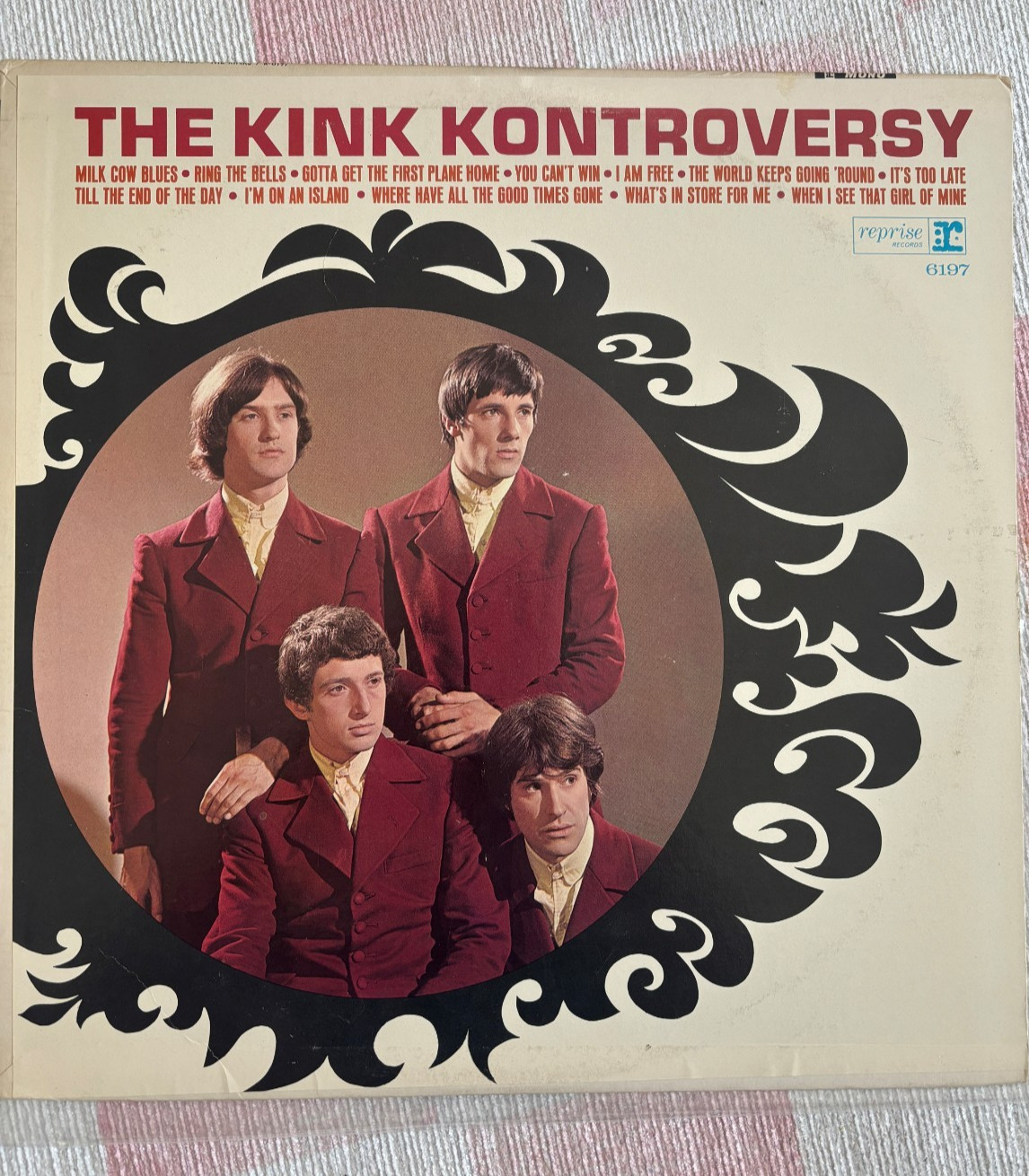 The Kink Kontroversy Reprise orig US mono LP GORGEOUSLY BEAUTIFUL