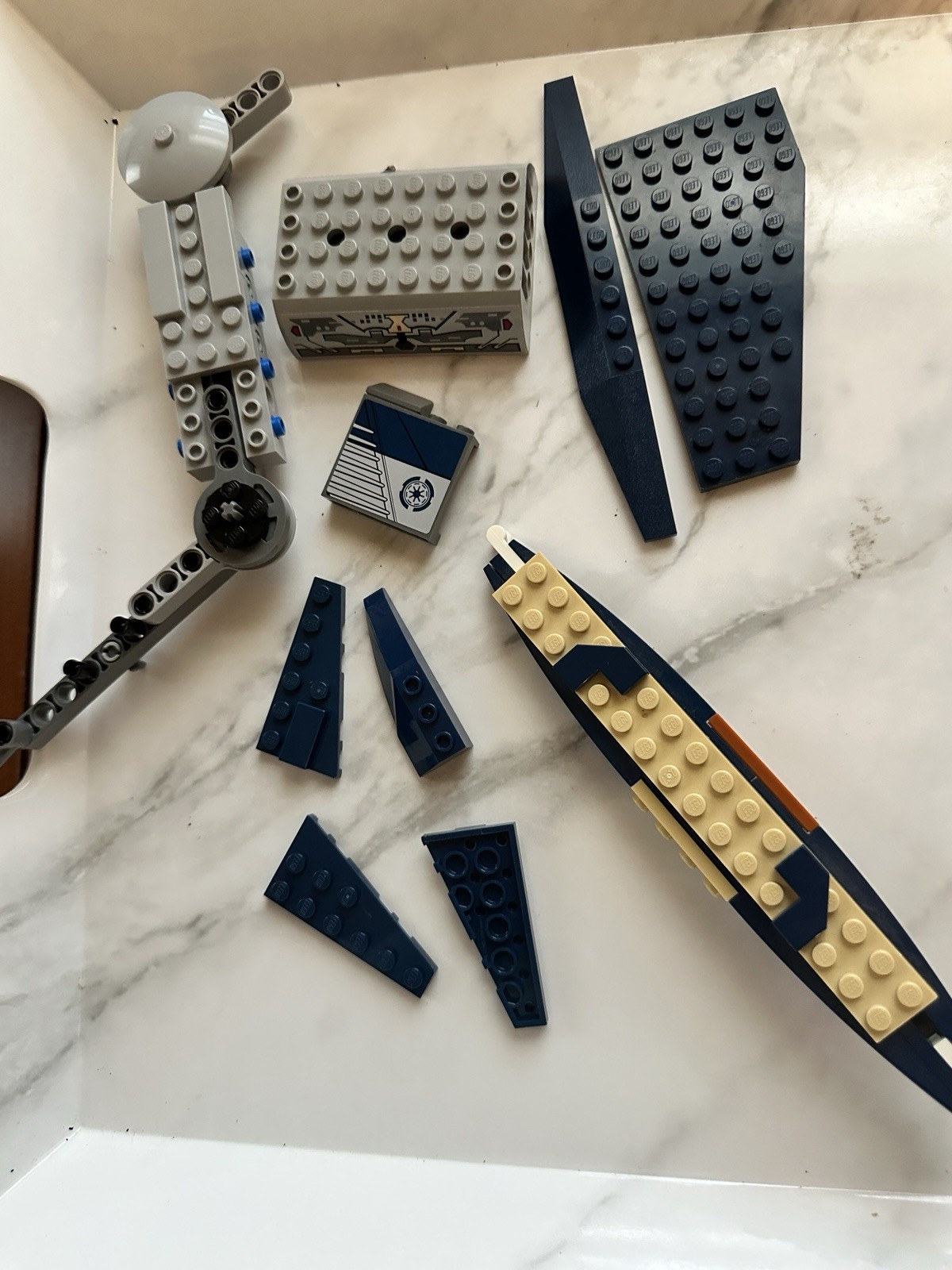 LEGO Star Wars 7678 Droid Gunship Partial Build Parts Lot⁠