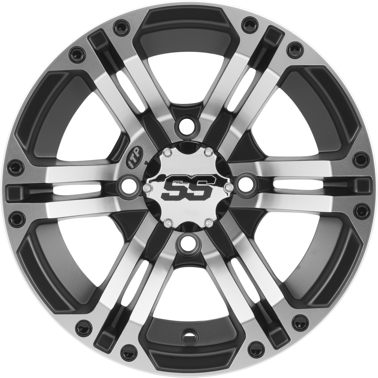 ITP SS212 Mac 12x7 ATV/UTV Wheels - Fits Honda Pioneer & Yamaha Viking