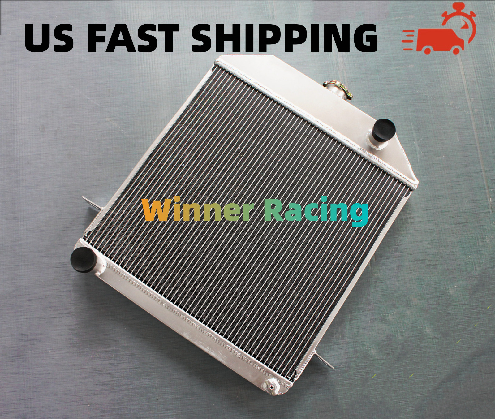FIT FORD DELUXE/HOT ROD 305 V8 MT 1939 - 1941 40 aluminum radiator