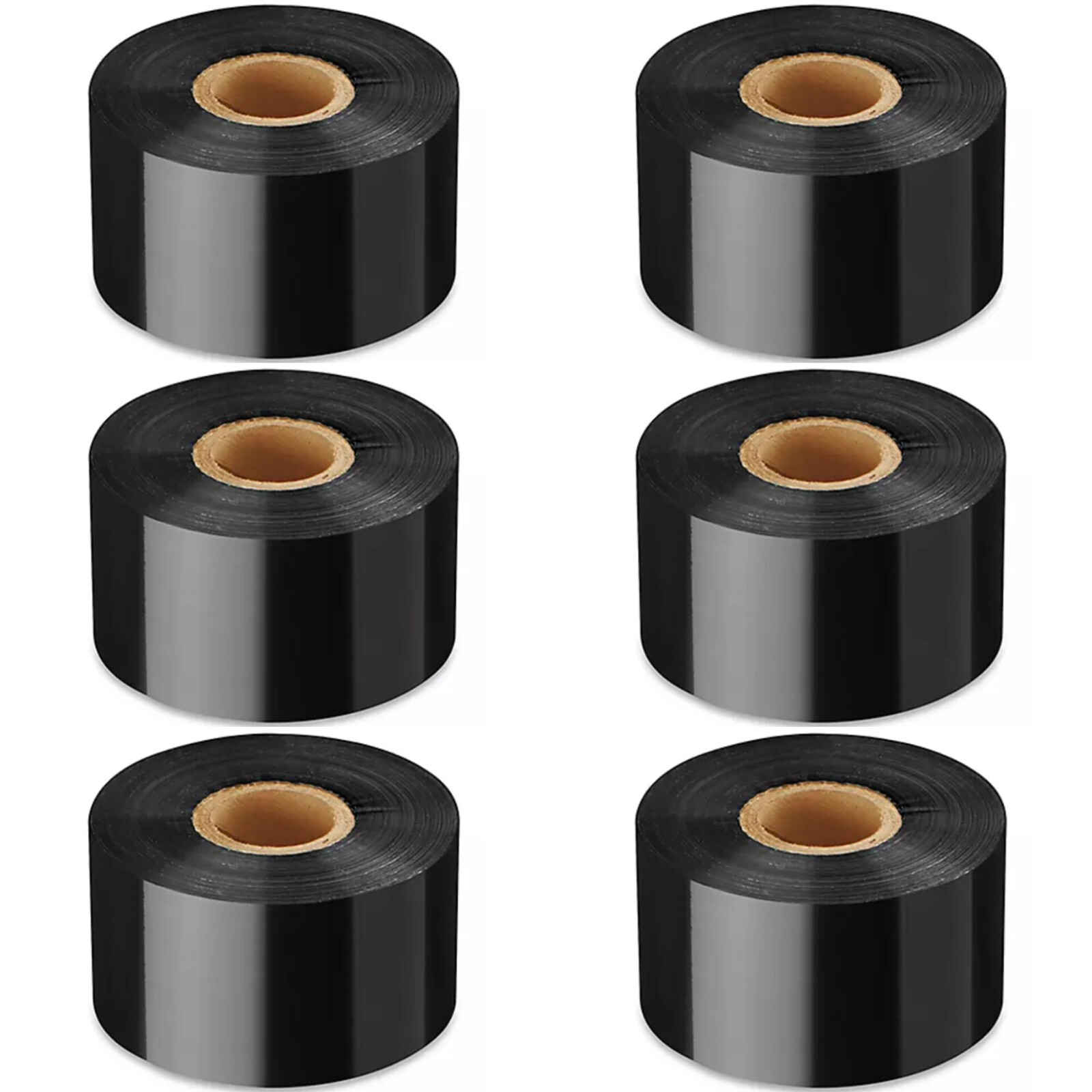 Premium Thermal Transfer Ribbon 2 Inches X 984 Ft (6 Pack)