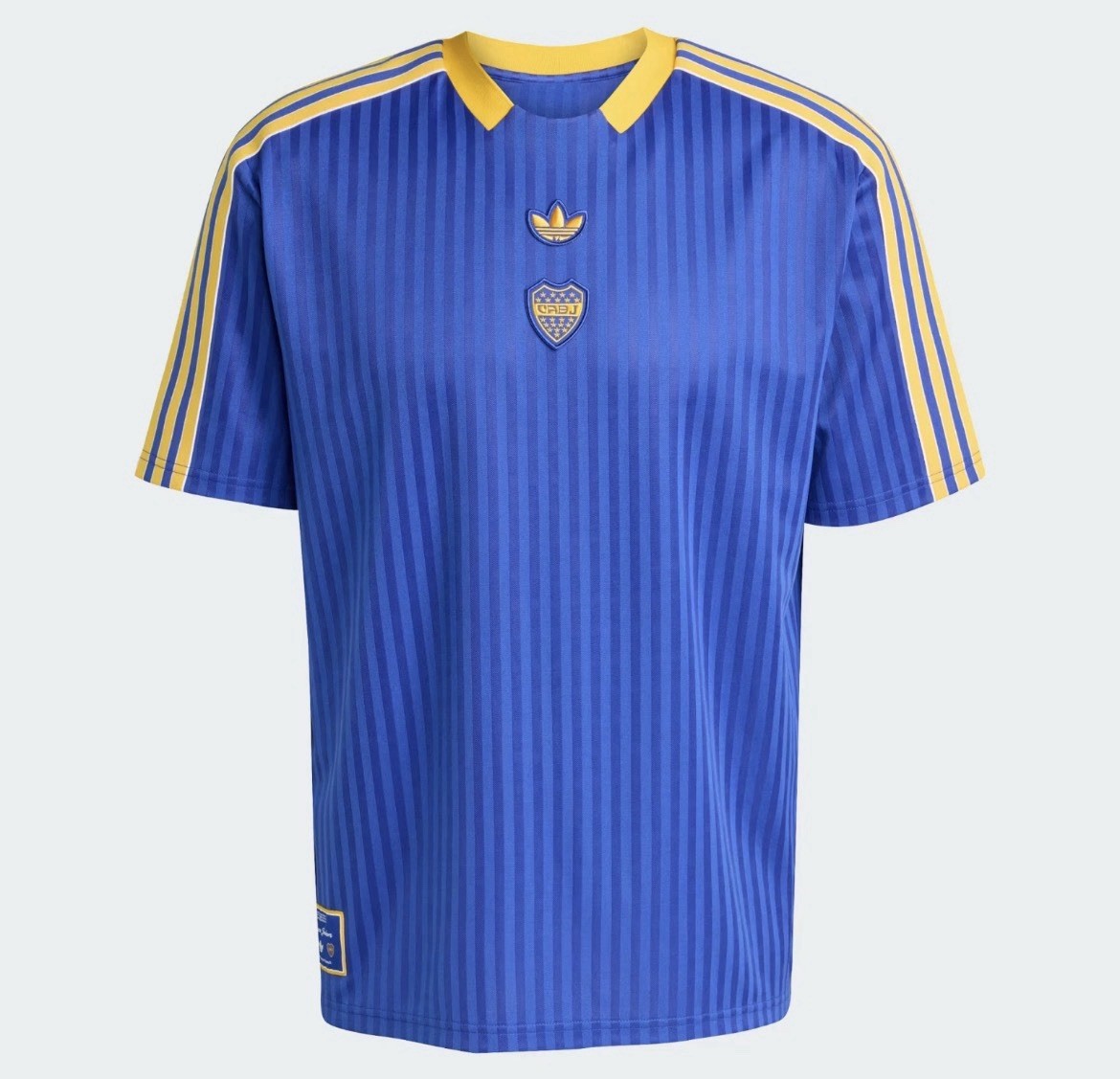 ⚽️ Boca Juniors Blue Adidas Icon Argentina Heritage Soccer Jersey LPF Men XS