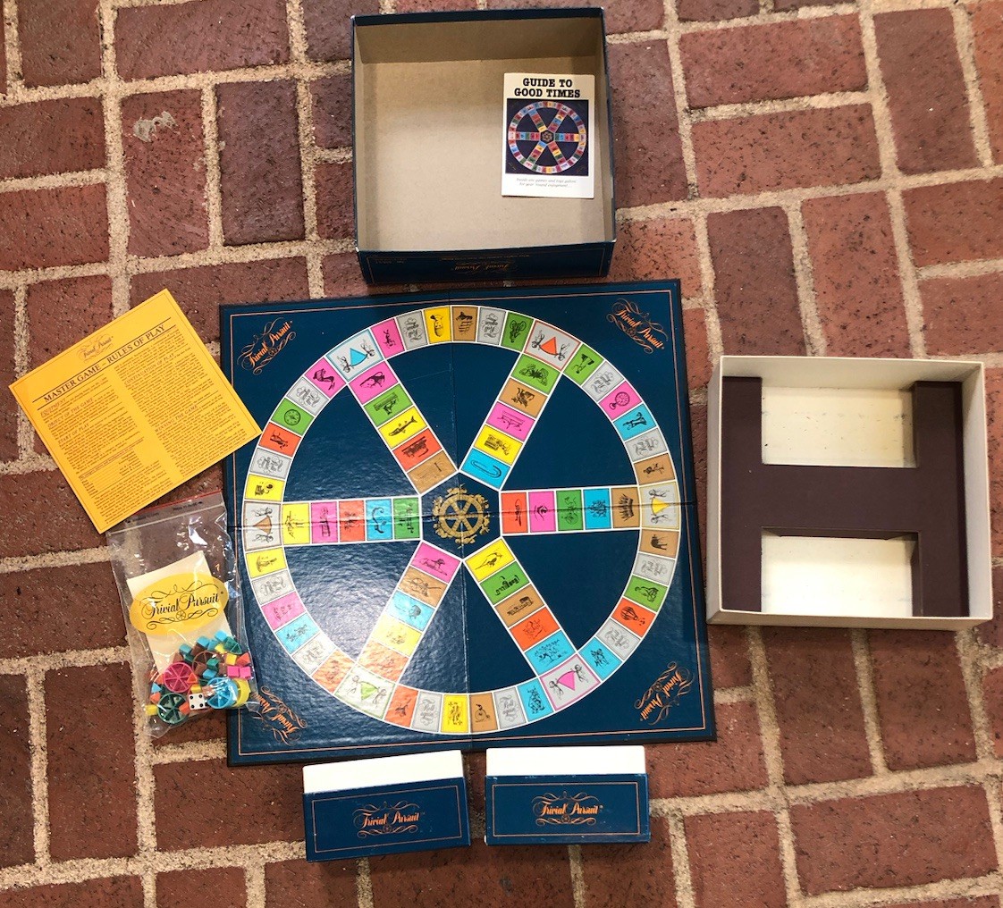 Vintage 1981 Trivial Pursuit Master Game Genus Edition Full Set Vintage 1981 Trivial Pursuit Master Game Genus Edition Full Set