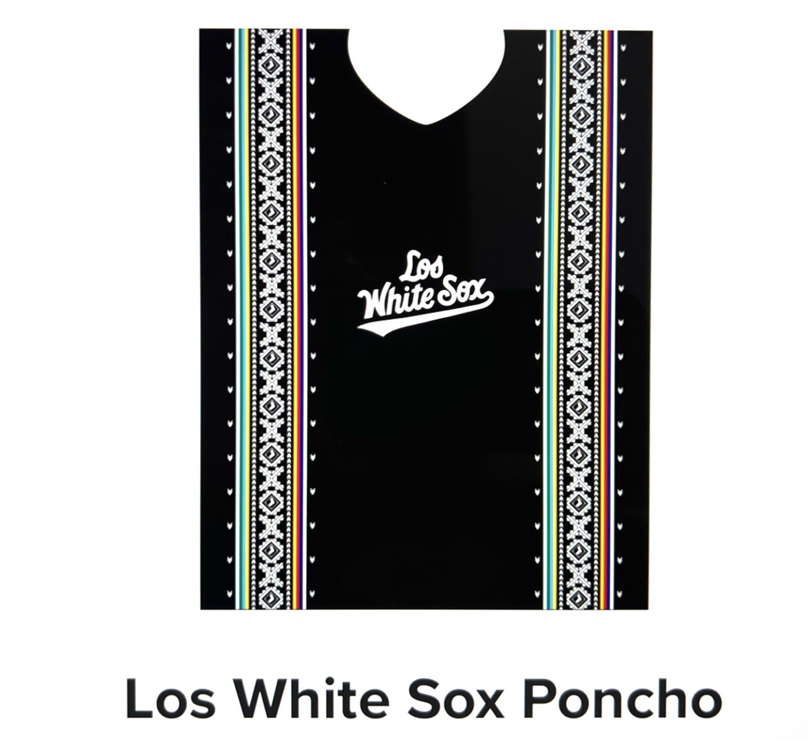Chicago White Sox Los White Sox Poncho Giveaway 9/25/26 SGA NEW 