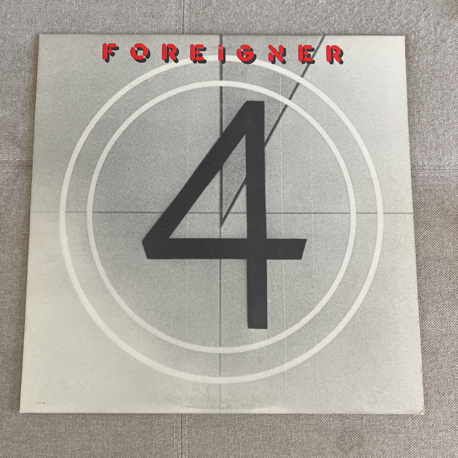 FOREIGNER 4 LP 1981 Atlantic SD 16999 VG+ Vinyl And Cover - Original Insert FOREIGNER 4 LP 1981 Atlantic SD 16999 VG+ Vinyl And Cover - Original Insert