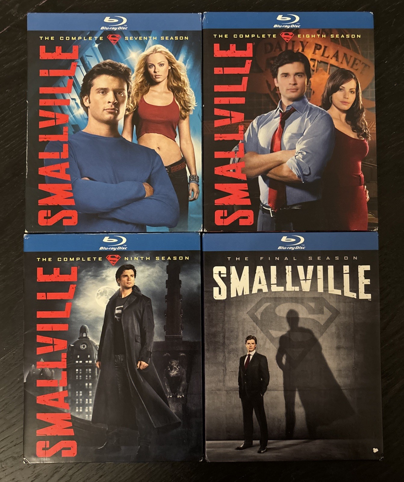 Blu-Ray Smallville Seasons 7-10 Set Excellent