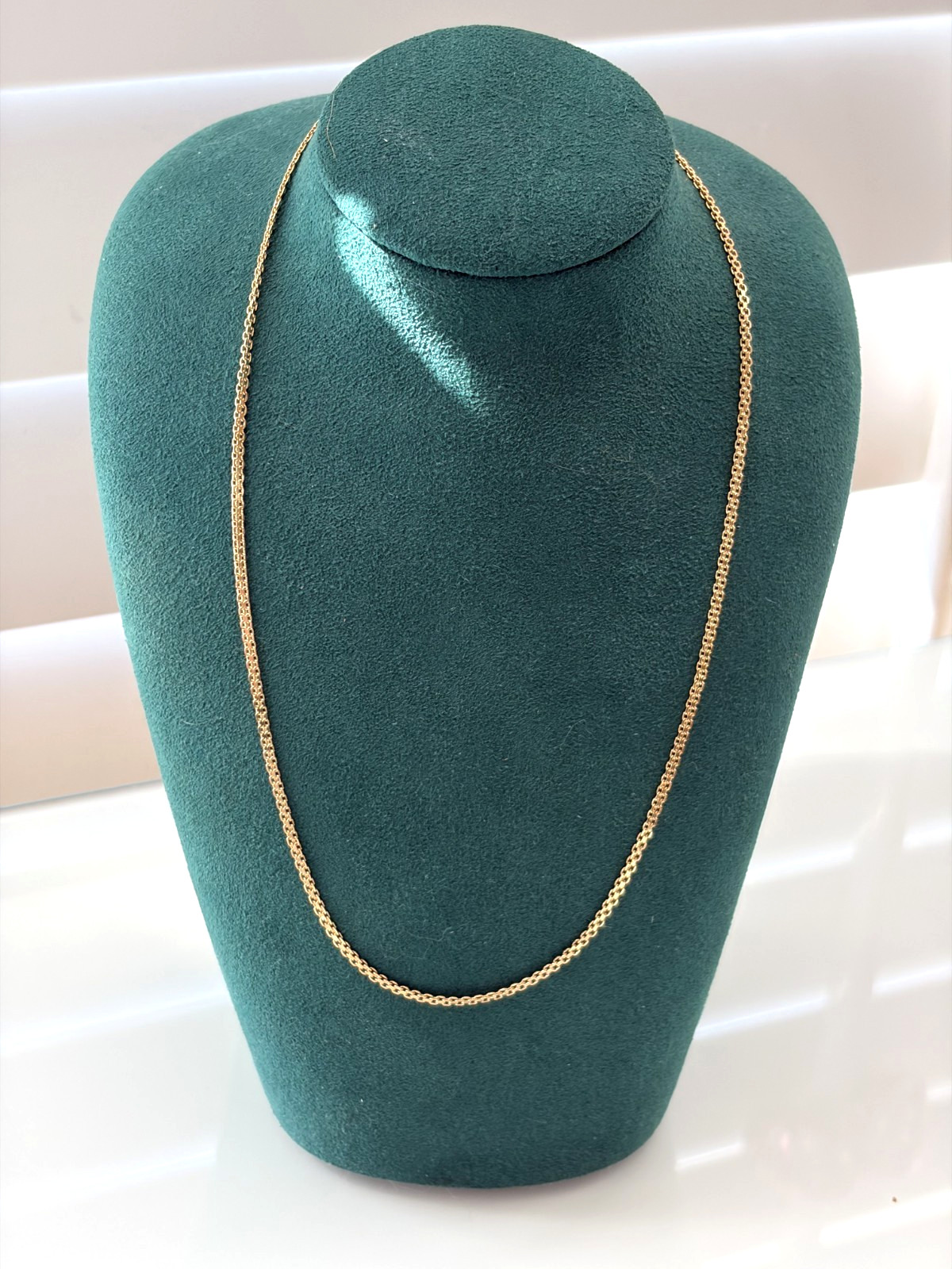 14K Gold Tightly Woven Fancy Link Chain 18\