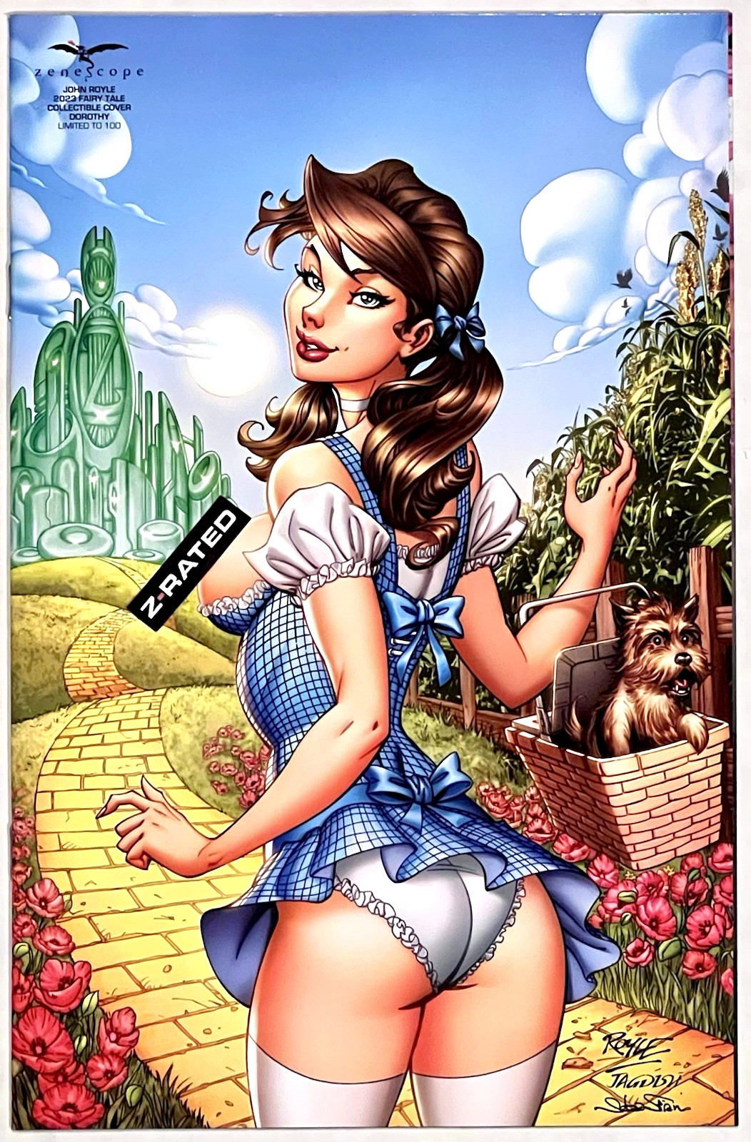 GRIMM FAIRY TALES #77 V2 - Dorothy - Z-RATED - John Royle - ZENESCOPE - LE 100 GRIMM FAIRY TALES #77 V2 - Dorothy - Z-RATED - John Royle - ZENESCOPE - LE 100