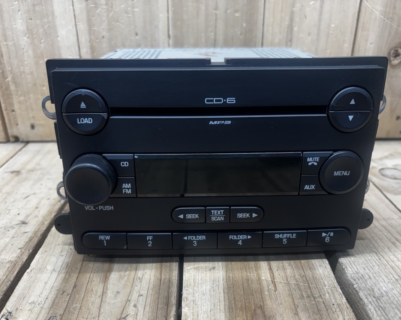 07 08 FORD F150 LINCOLN MARK LT 6 DISC CD PLAYER RADIO AM FM RECEIVER OEM USED