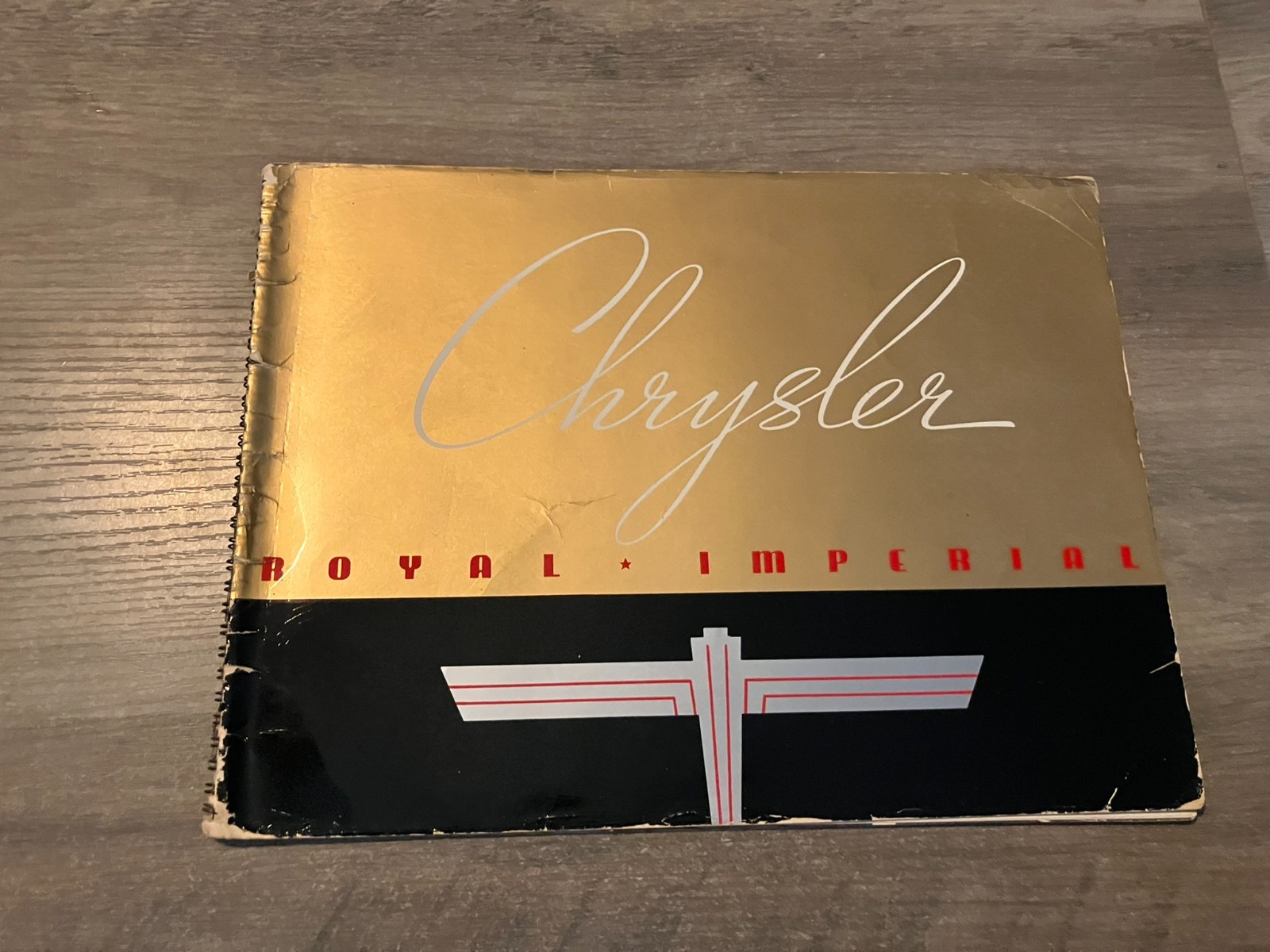 Original 1938 Chrysler Royal Imperial Brochure Spiral Bound Catalog