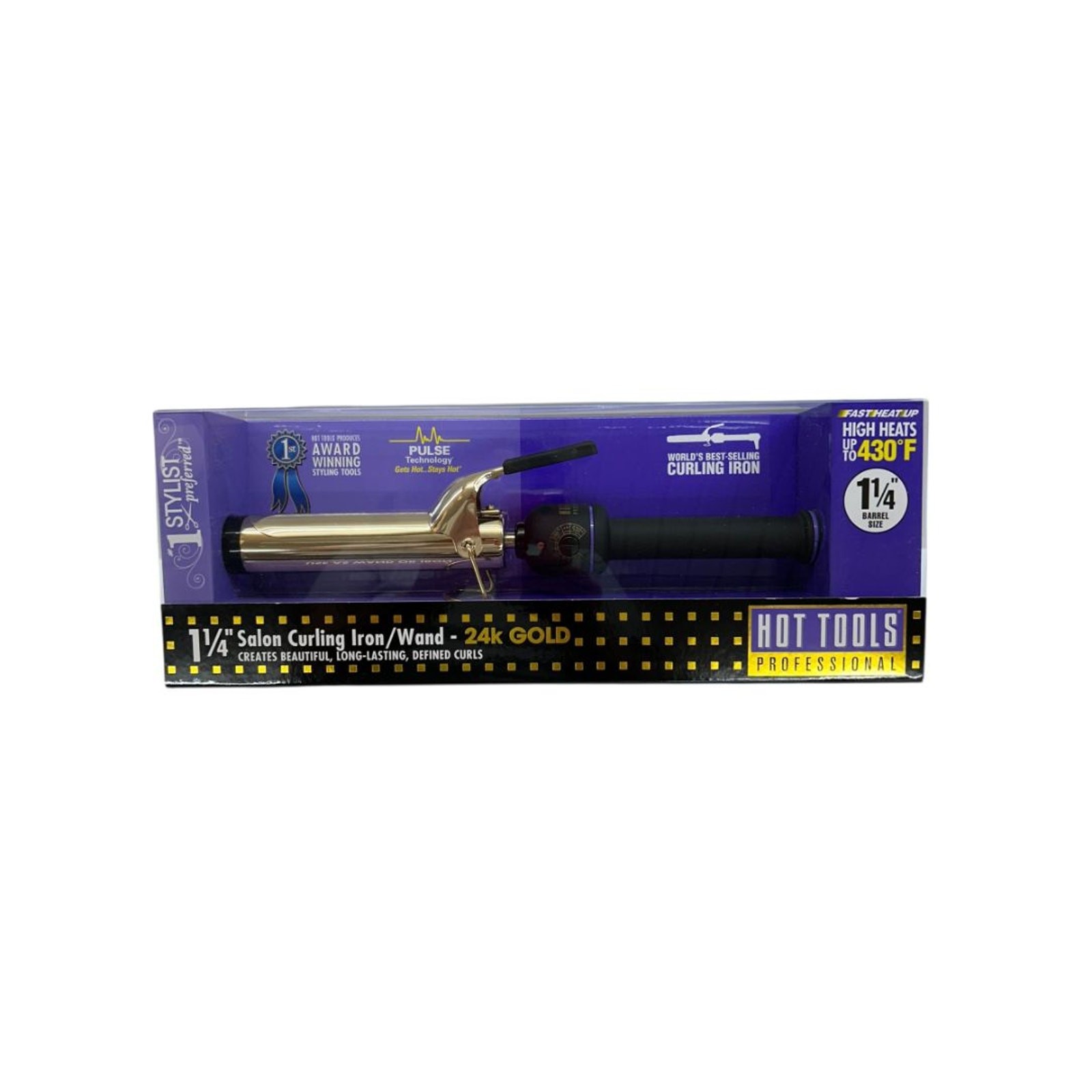 Hot Tools Professional Hair Curling Iron 1 1/4\