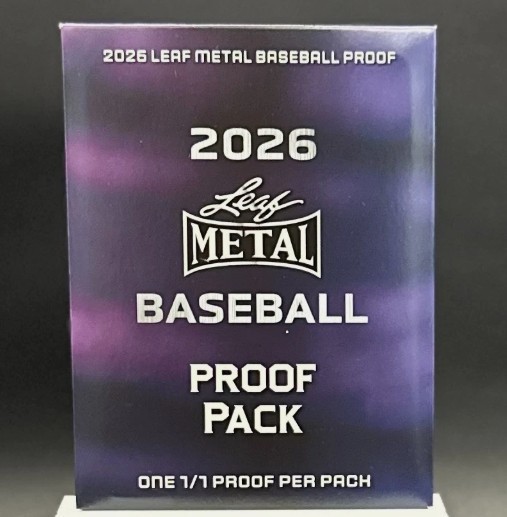 2026 Leaf Metal Baseball Proof Pack Sealed - 1 of 1 - 