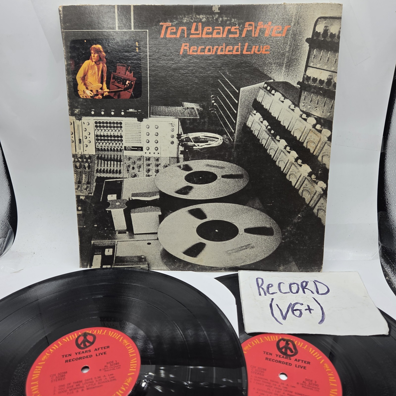 TEN YEARS AFTER Vinyl Record Album Recorded Live 1973 Gatefold COLUMBIA 2XLP VG+ TEN YEARS AFTER Vinyl Record Album Recorded Live 1973 Gatefold COLUMBIA 2XLP VG+