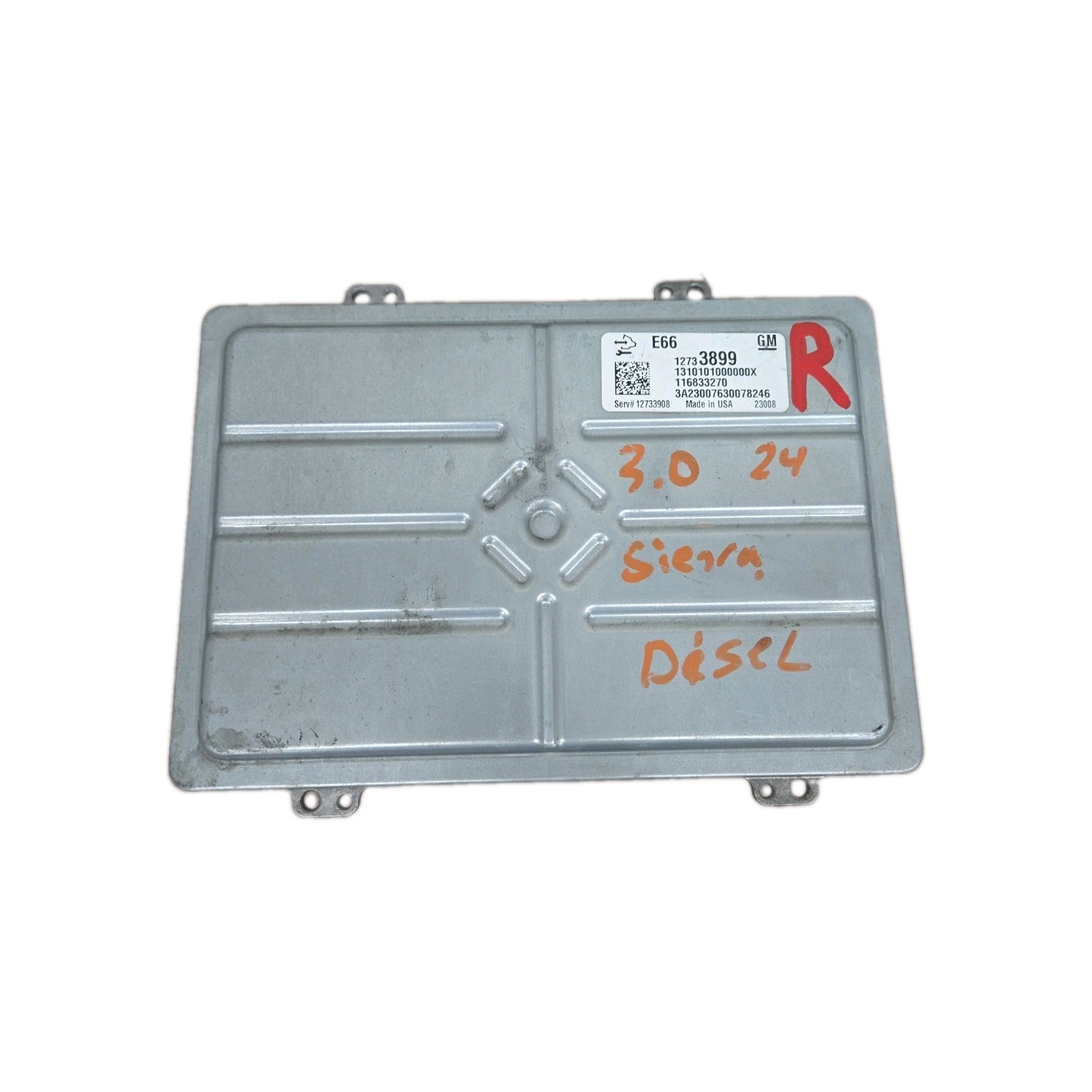 23-24 CHEVY SILVERADO 3.0L E66 12733899 ENGINE CONTROL MODULE ECU ECM OEM UNIT 23-24 CHEVY SILVERADO 3.0L E66 12733899 ENGINE CONTROL MODULE ECU ECM OEM UNIT