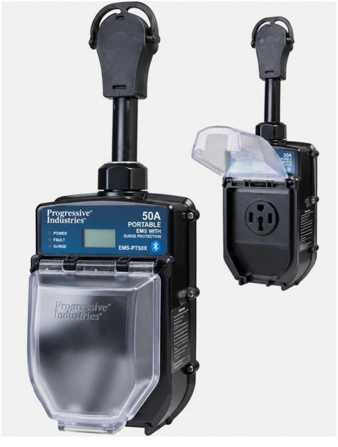 Progressive 50A Surge Protector TOP-OF-THE-LINE, #EMS-PT50X  SAVE 50% over new