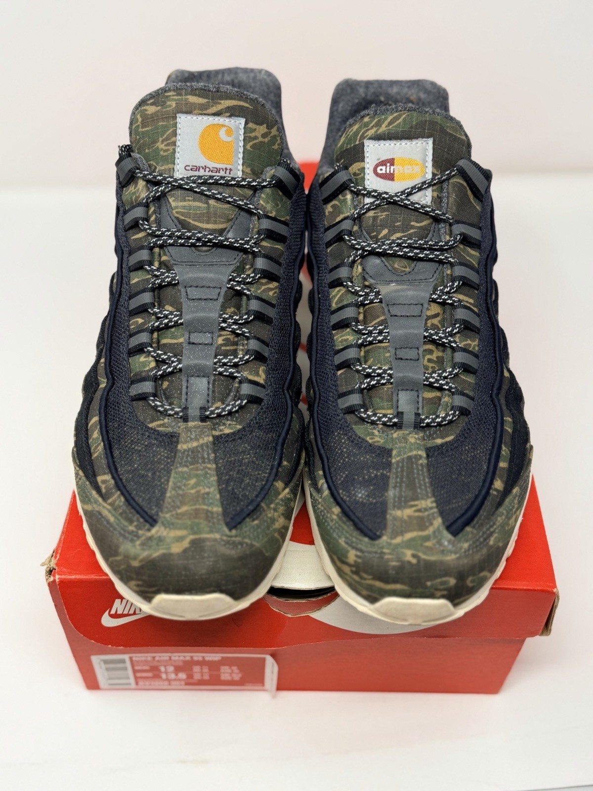 Nike Air Max 95 x Carhartt WIP 2018 Camo Size 12