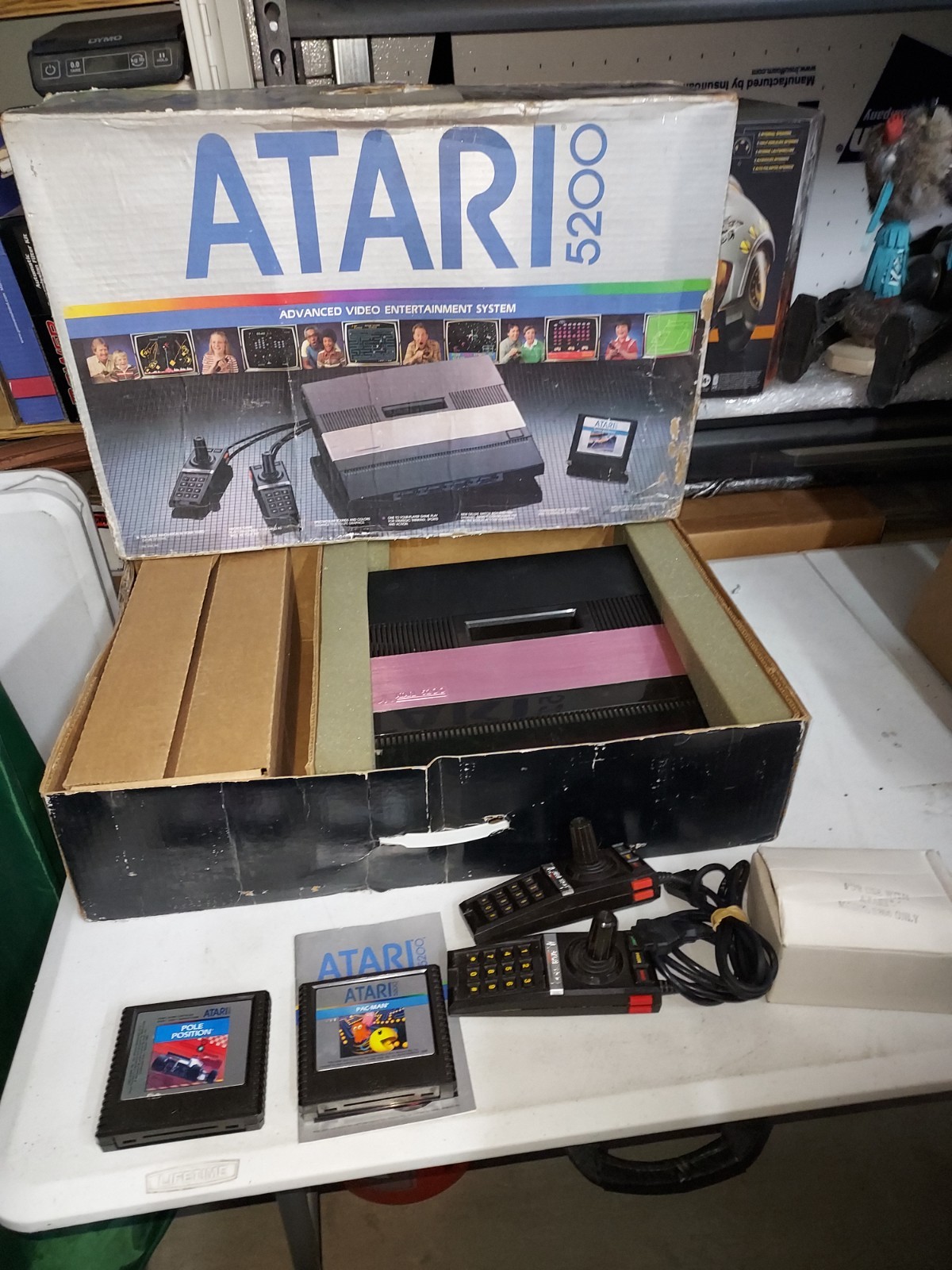 Vintage Atari 5200 Console/System Complete in Original Box + 2 games Untested Vintage Atari 5200 Console/System Complete in Original Box + 2 games Untested