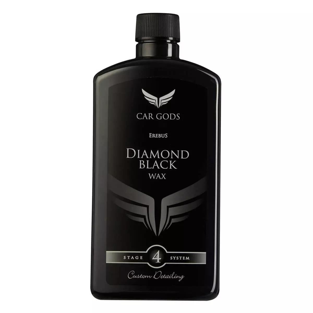 Car Gods Black Wax Diamond Polish Scratch Remover Paint Protection 16.91oz