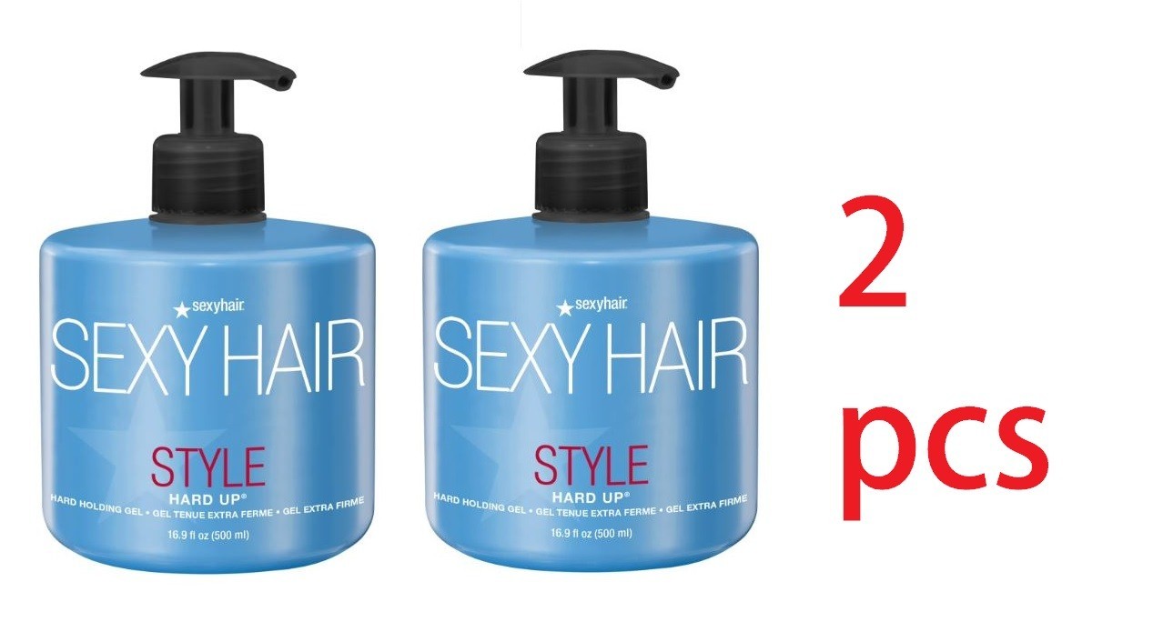 2 X Style Sexy Hair Hard Up Holding Gel, 16.9oz. NEW