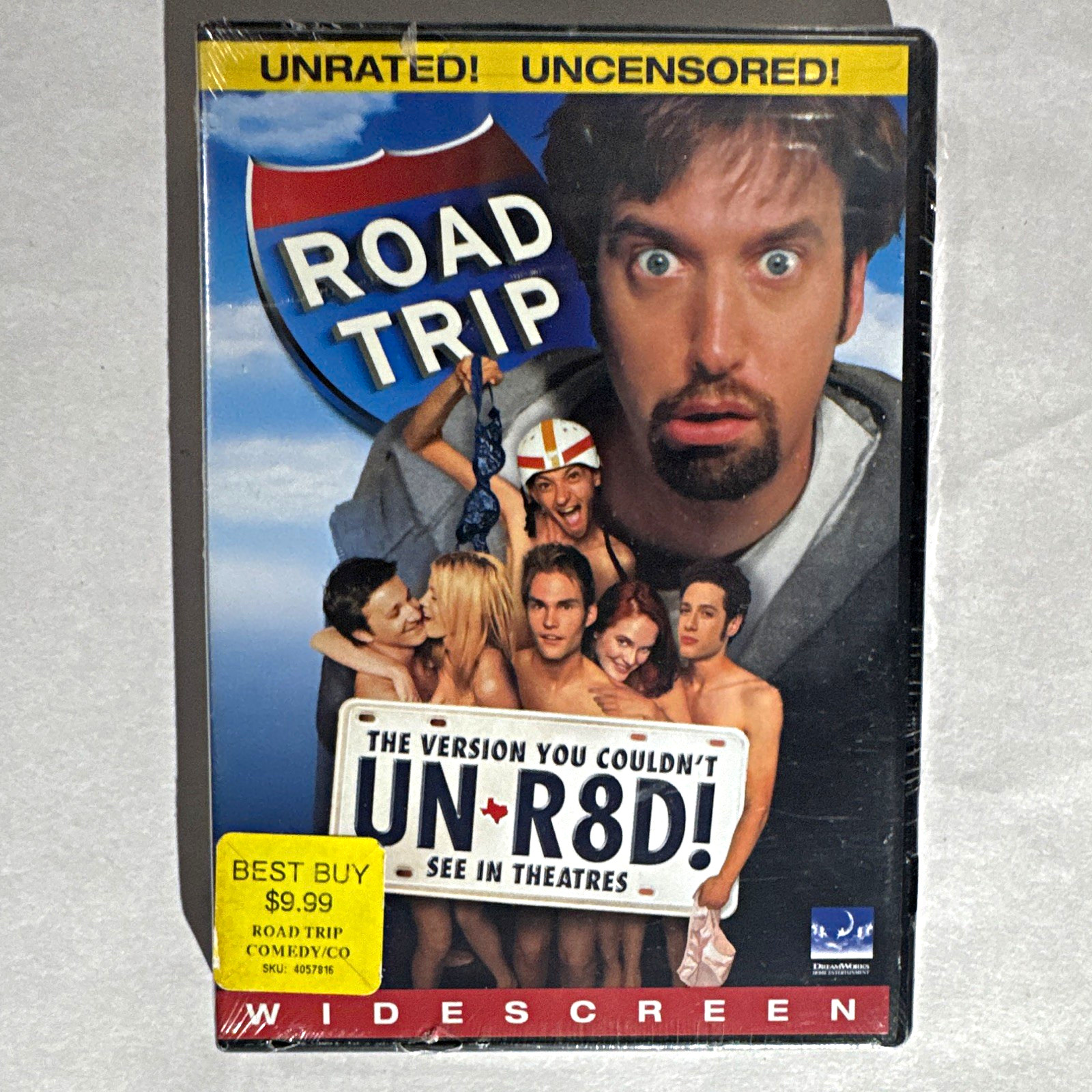 DreamWorks Road Trip DVD Unrated Uncensored Widescreen Deleted Scenes English