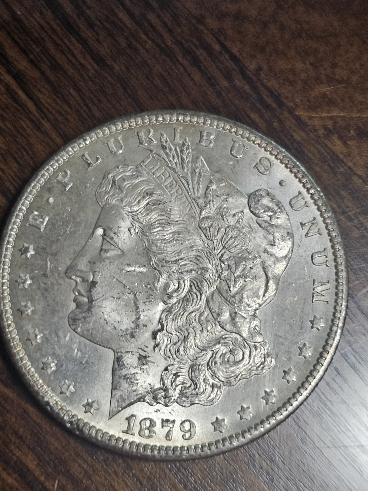 1879-S Morgan Silver Dollar $1 Choice BU Out Of A Collection 1879-S Morgan Silver Dollar $1 Choice BU Out Of A Collection