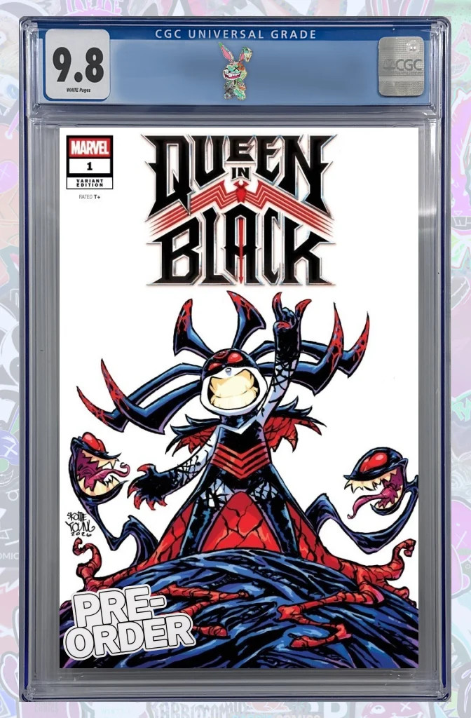 Queen in Black #1 | Skottie Young Variant | CGC 9.8 | PREORDER Queen in Black #1 | Skottie Young Variant | CGC 9.8 | PREORDER