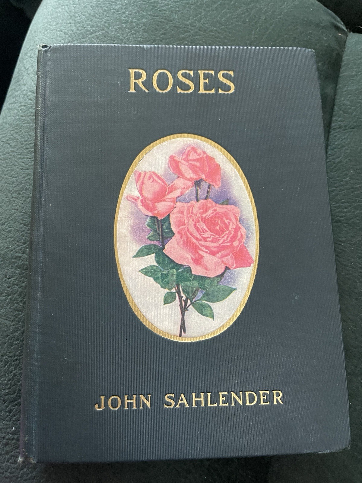 1928 Roses Vol I John Sahlender Illustrated Hardcover Antique Rare Flower Book