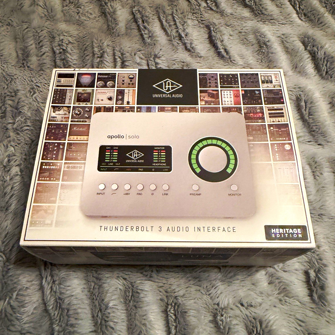 Universal Audio Apollo Solo Heritage Edition – BRAND NEW / NEVER USED MAC