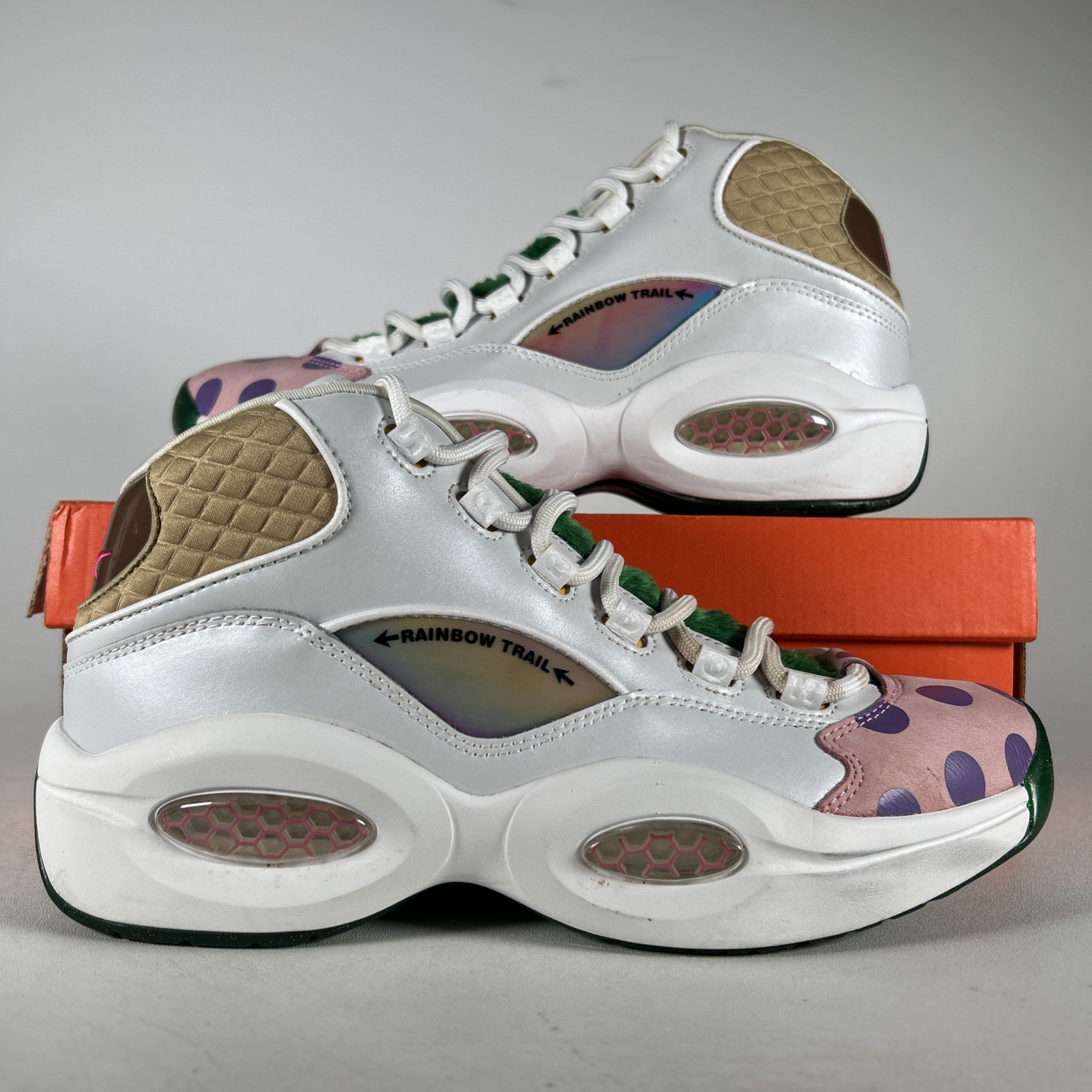 Size 10 - Hasbro x Reebok Question Mid Candy Land Size 10 - Hasbro x Reebok Question Mid Candy Land