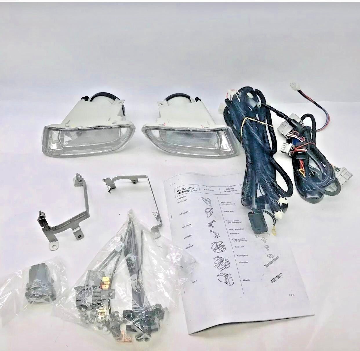REPLACEMENT OEM DEPO 317-2027P-AS - PAIR FOG LIGHT FOR 99-05 HONDA ODYSSY 
