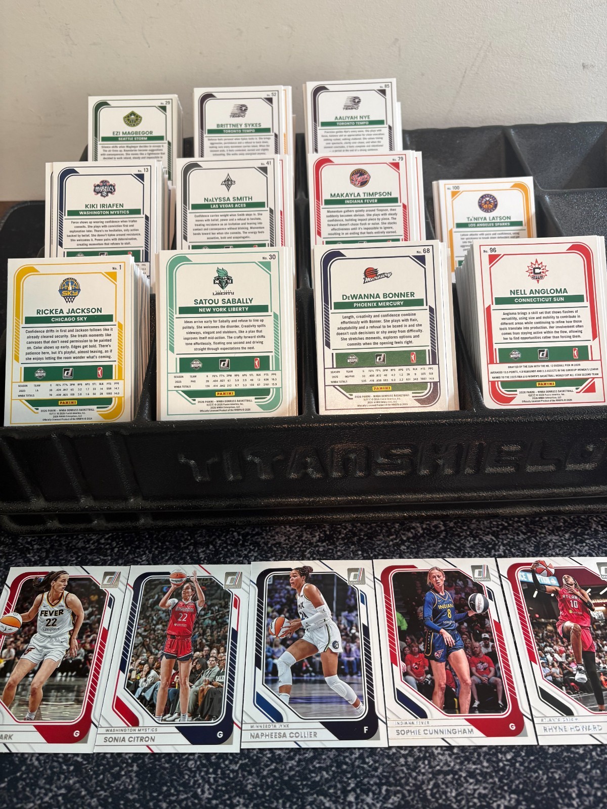 2026 Donruss WNBA Basketball,6 card MINIMUM,CARDS 1-100,25% off,Free Ship 