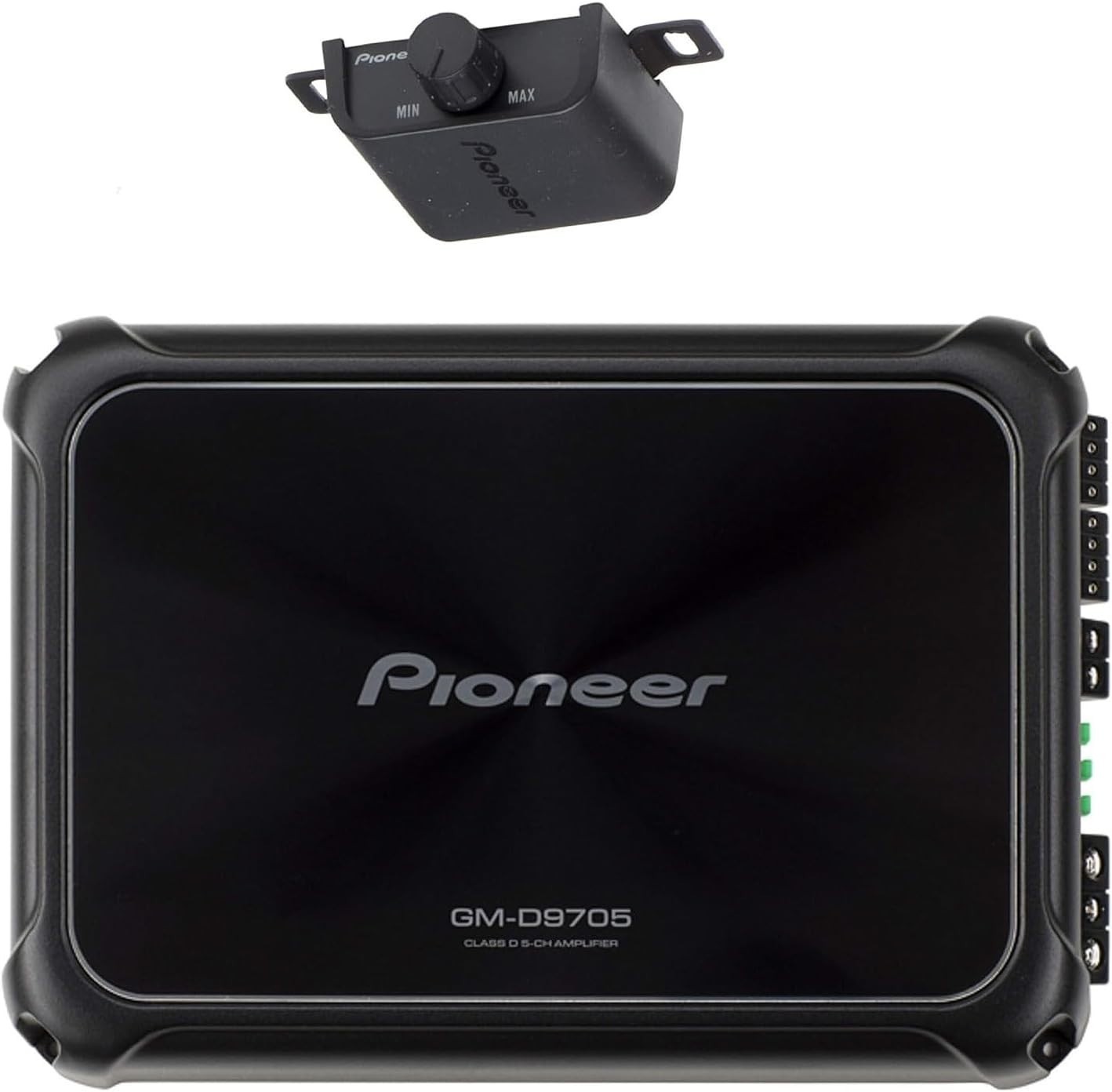 Pioneer GM-D9705 5-Channel Power Class D Amplifier with Wired Bass Boost Remote