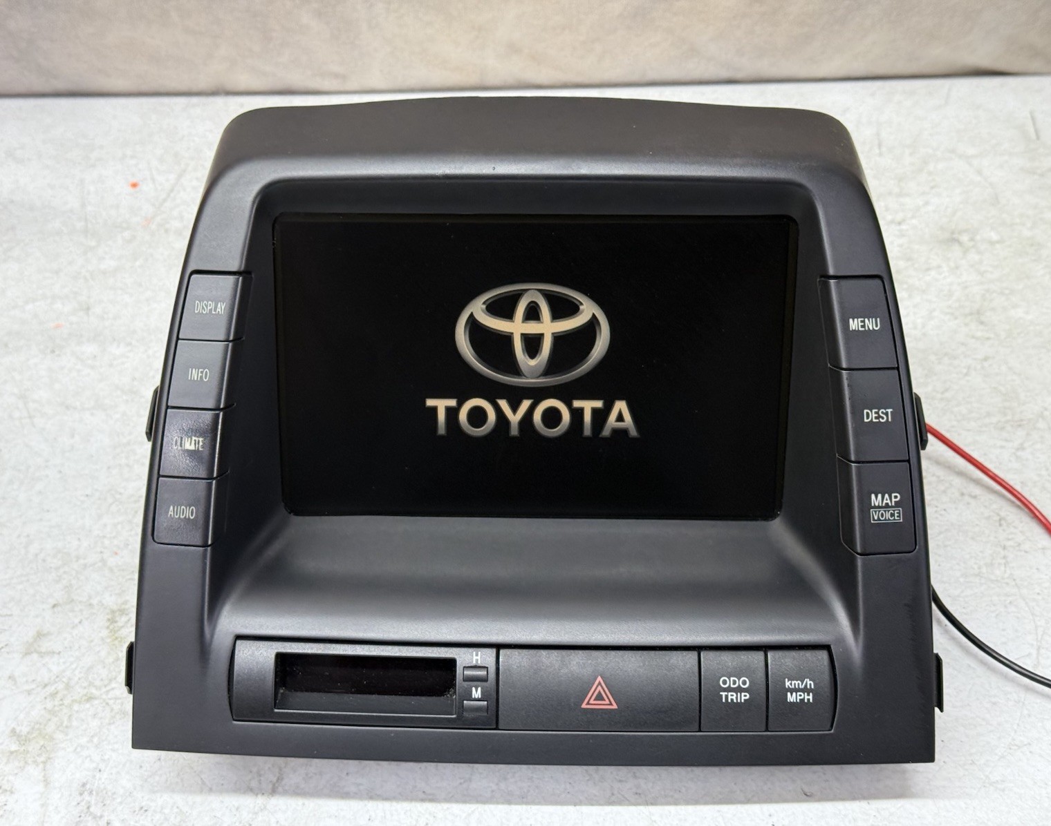 2006-2009 Toyota Prius Radio Info Navigation Display Screen 86110-47220 TESTED 2006-2009 Toyota Prius Radio Info Navigation Display Screen 86110-47220 TESTED