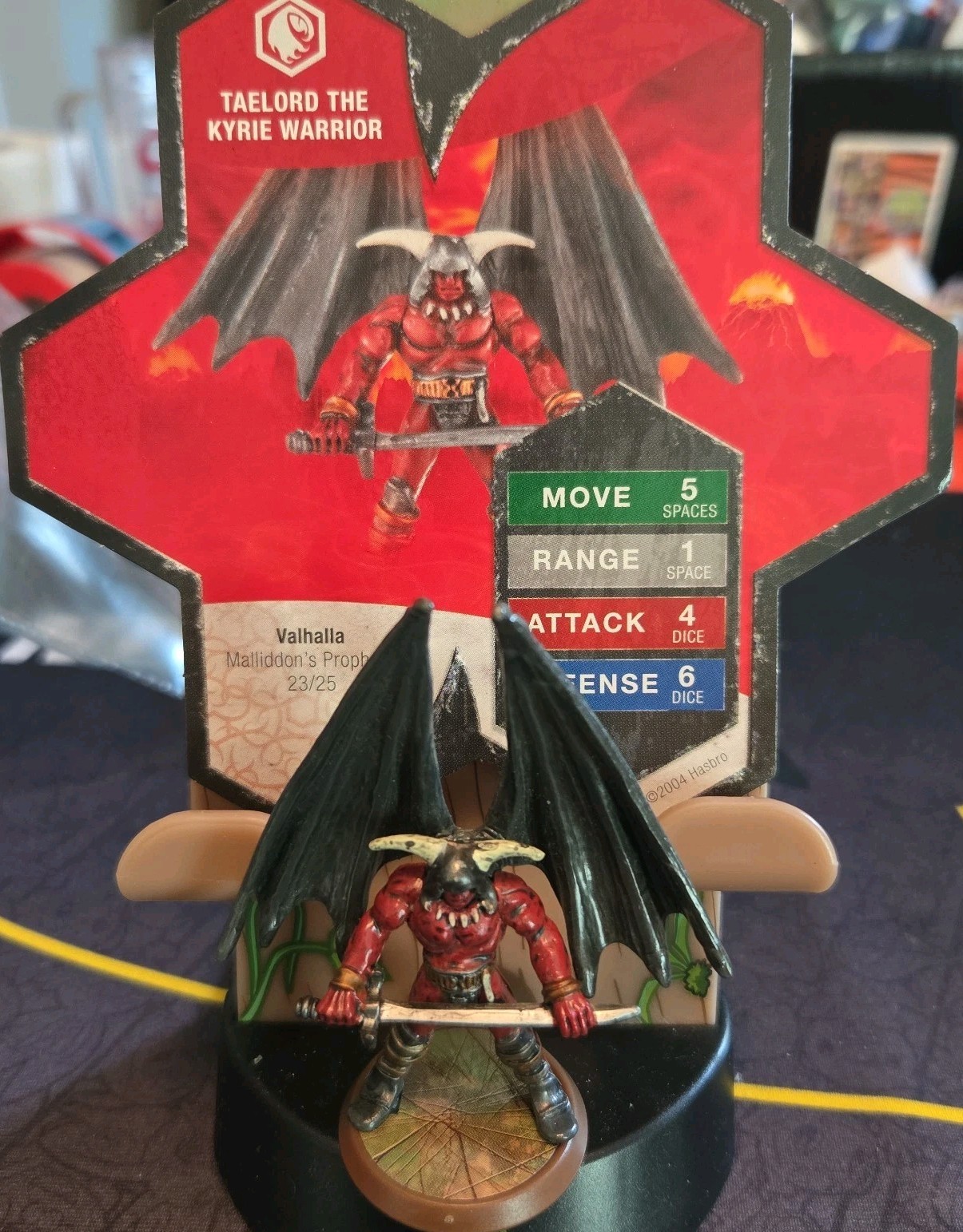 Taelord the Kyrie Warrior Heroscape Malliddon\'s Prophecy Hasbro 2004 Taelord the Kyrie Warrior Heroscape Malliddon\'s Prophecy Hasbro 2004
