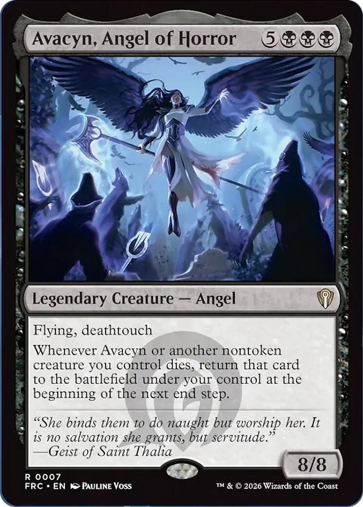 Avacyn, Angel of Horror - 7 - NM - Commander: Reality Fracture - MTG Avacyn, Angel of Horror - 7 - NM - Commander: Reality Fracture - MTG