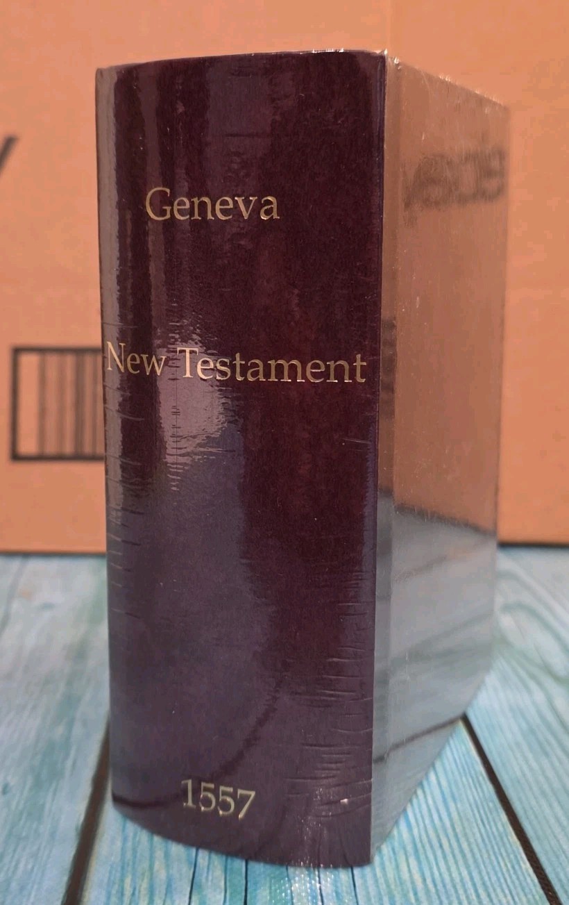🔥New Sealed Geneva New Testament 1557- Exact Photocopy Of Original🔥