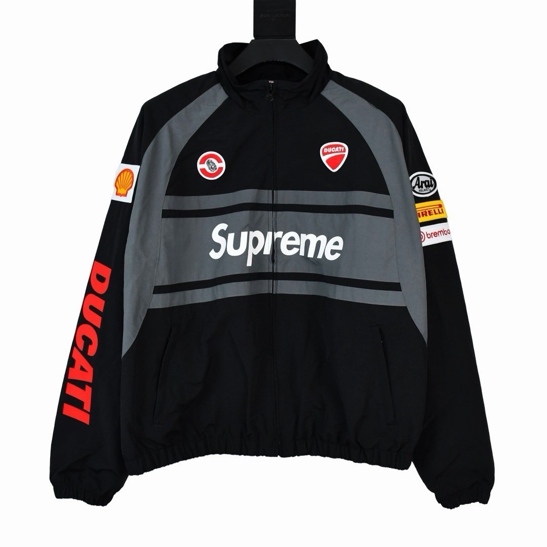supreme x ducati track jacket supreme x ducati track jacket