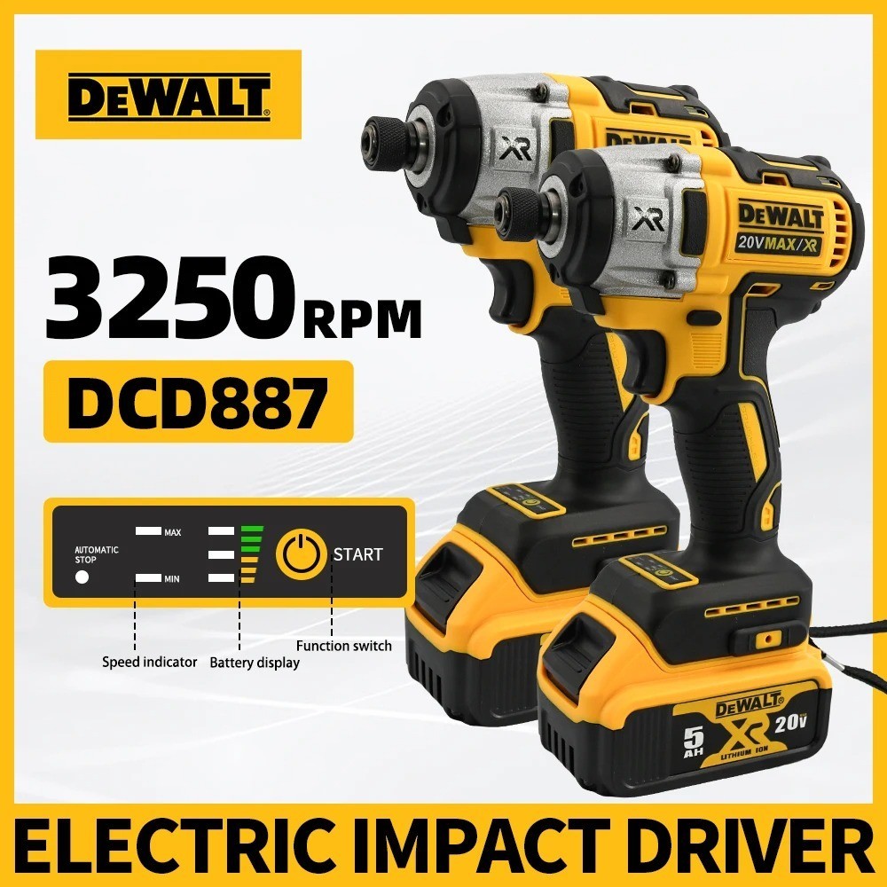 DEWALT DCF887 20V MAX XR Brushless 1/4\